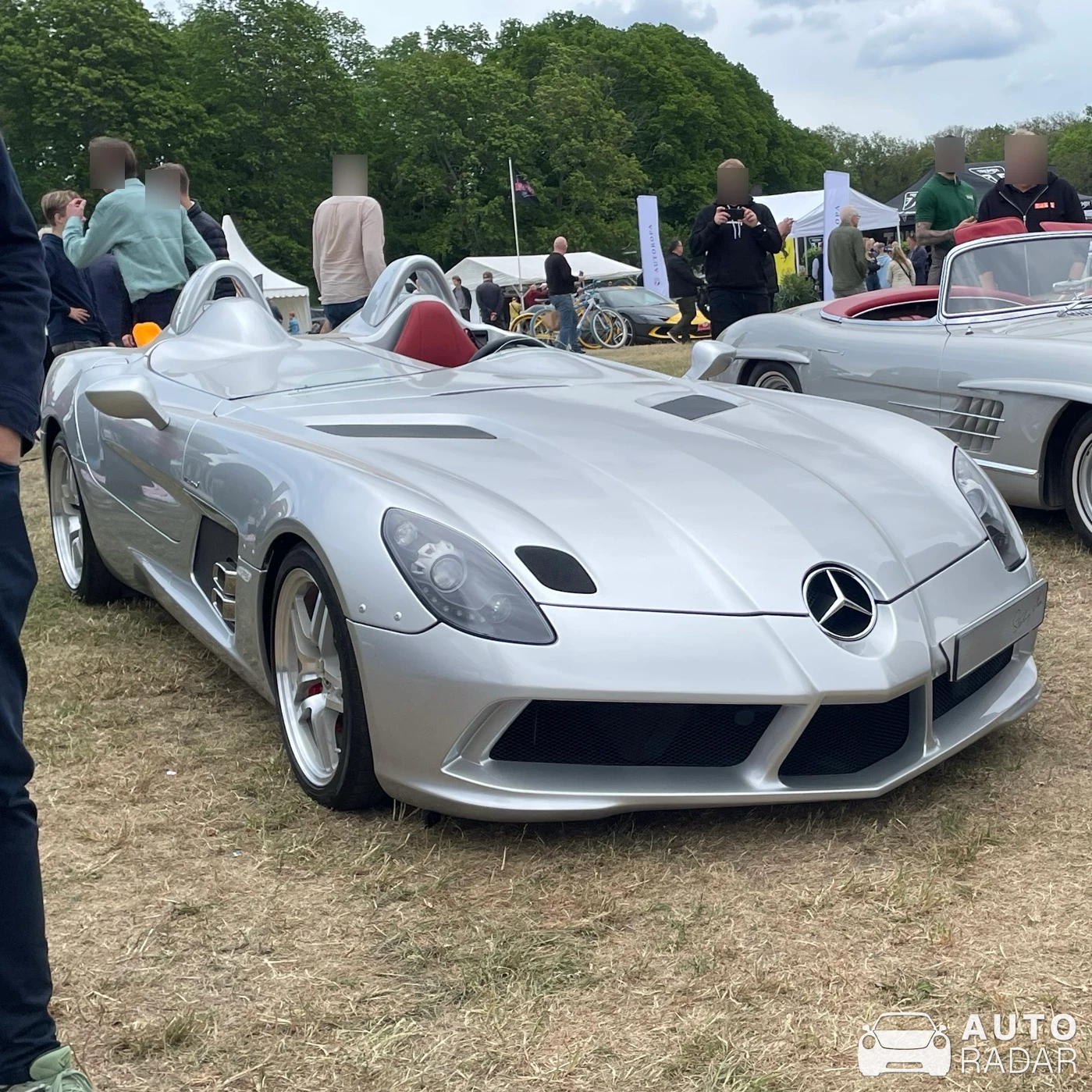 Mercedes-Benz SLR McLaren Stirling Moss spotted in Stockholm