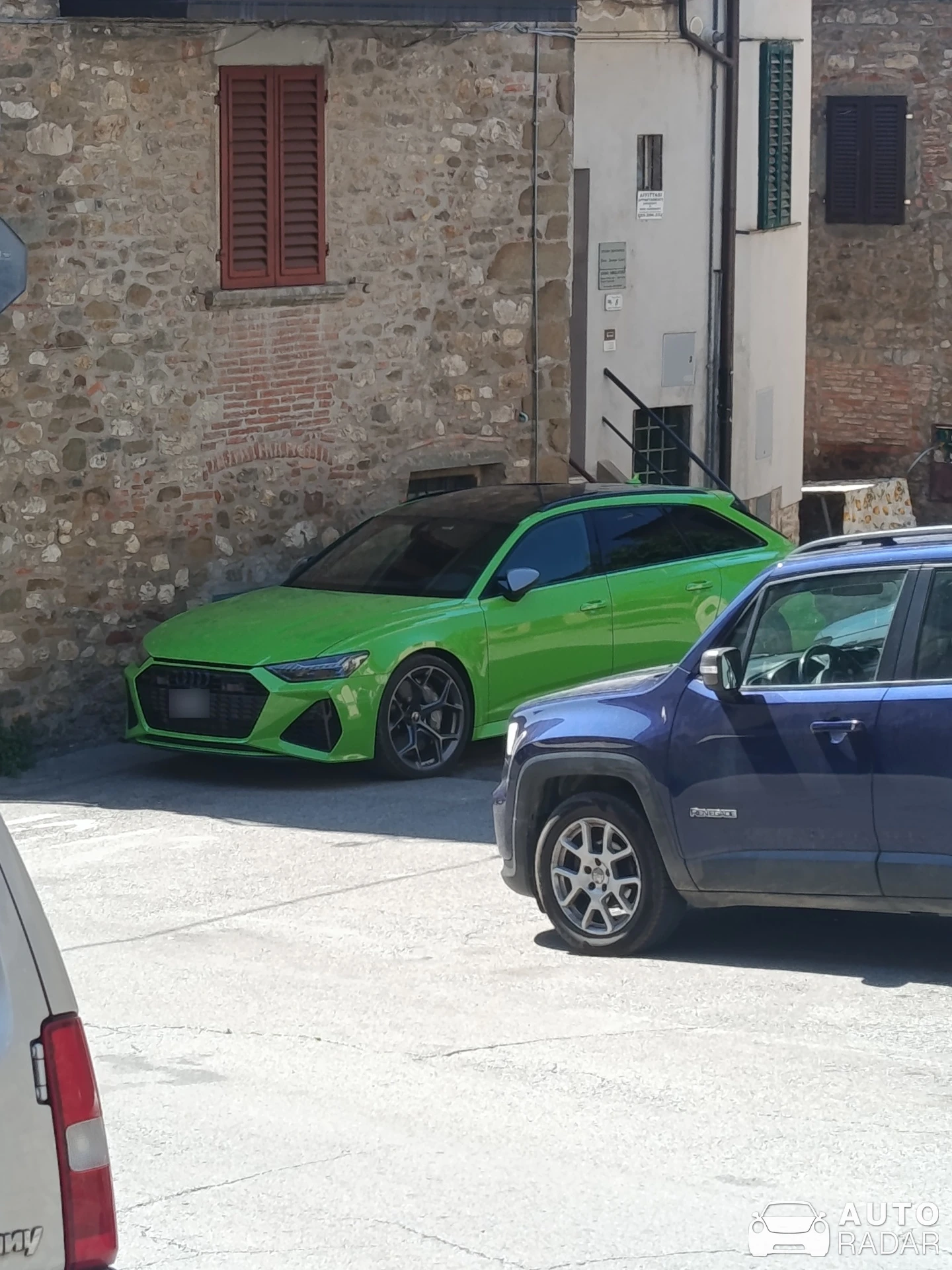 Audi RS6 Avant C8 spotted in Montevarchi