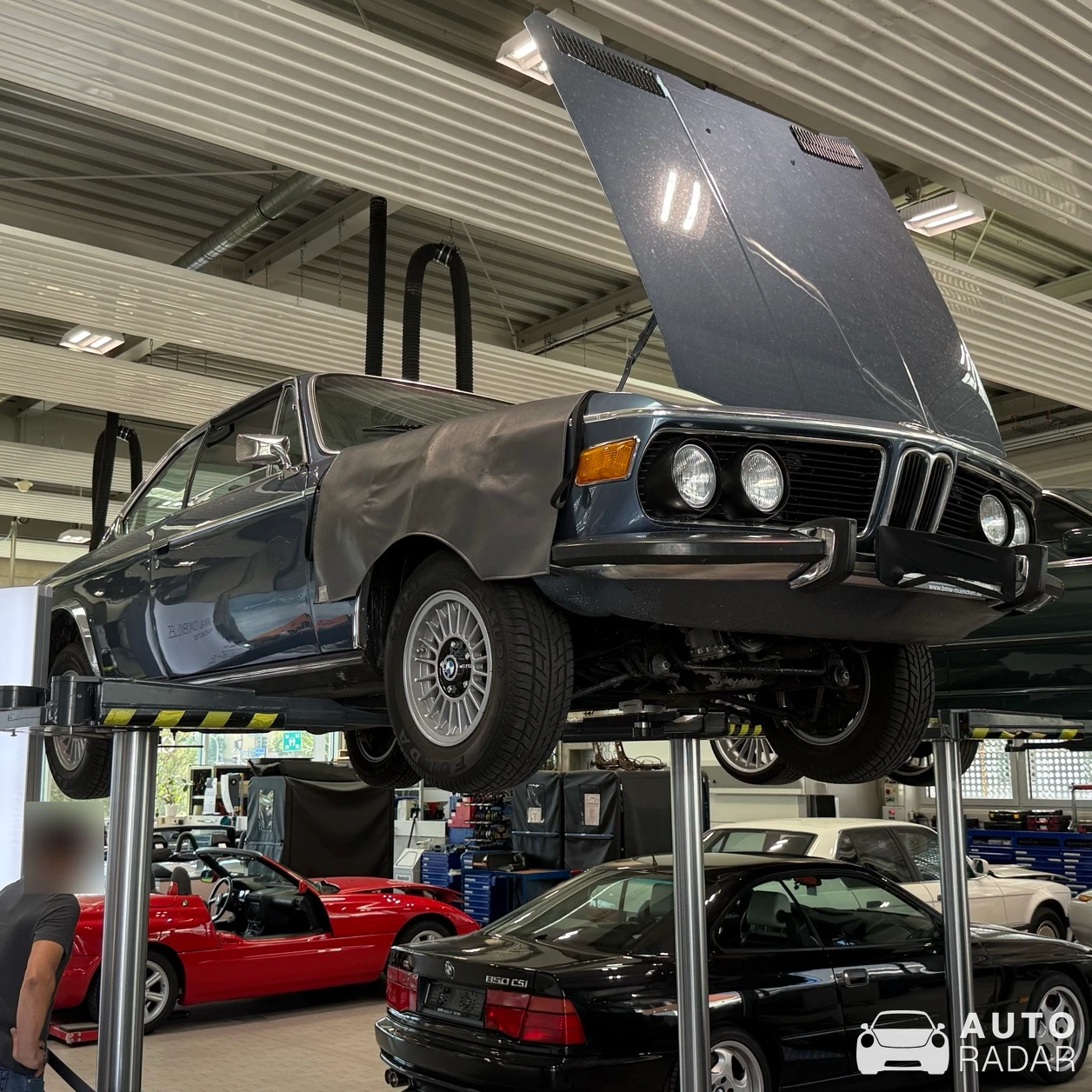 BMW 3.0 CS E9 spotted in München