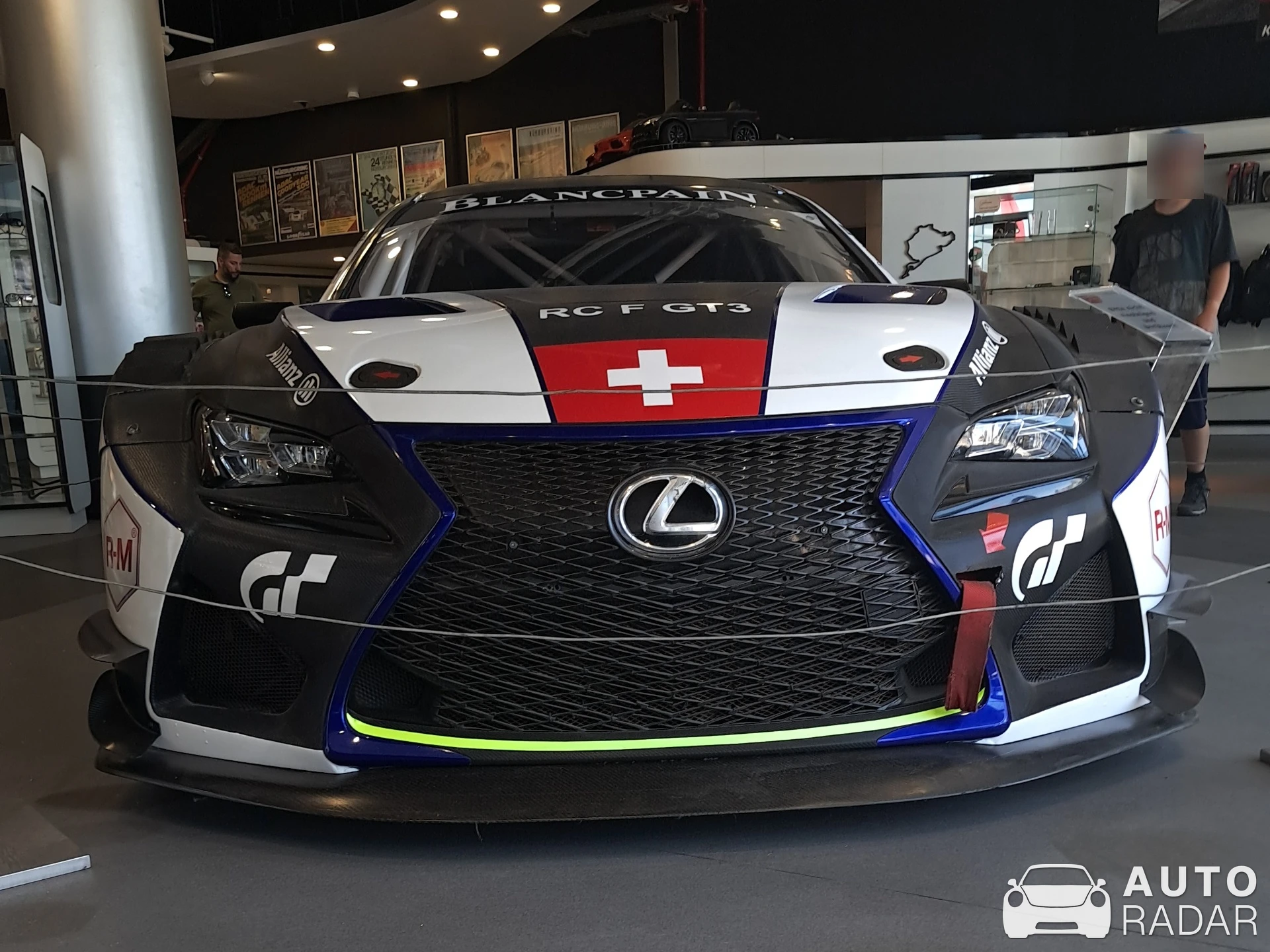 Lexus RC F spotted in Nürburg