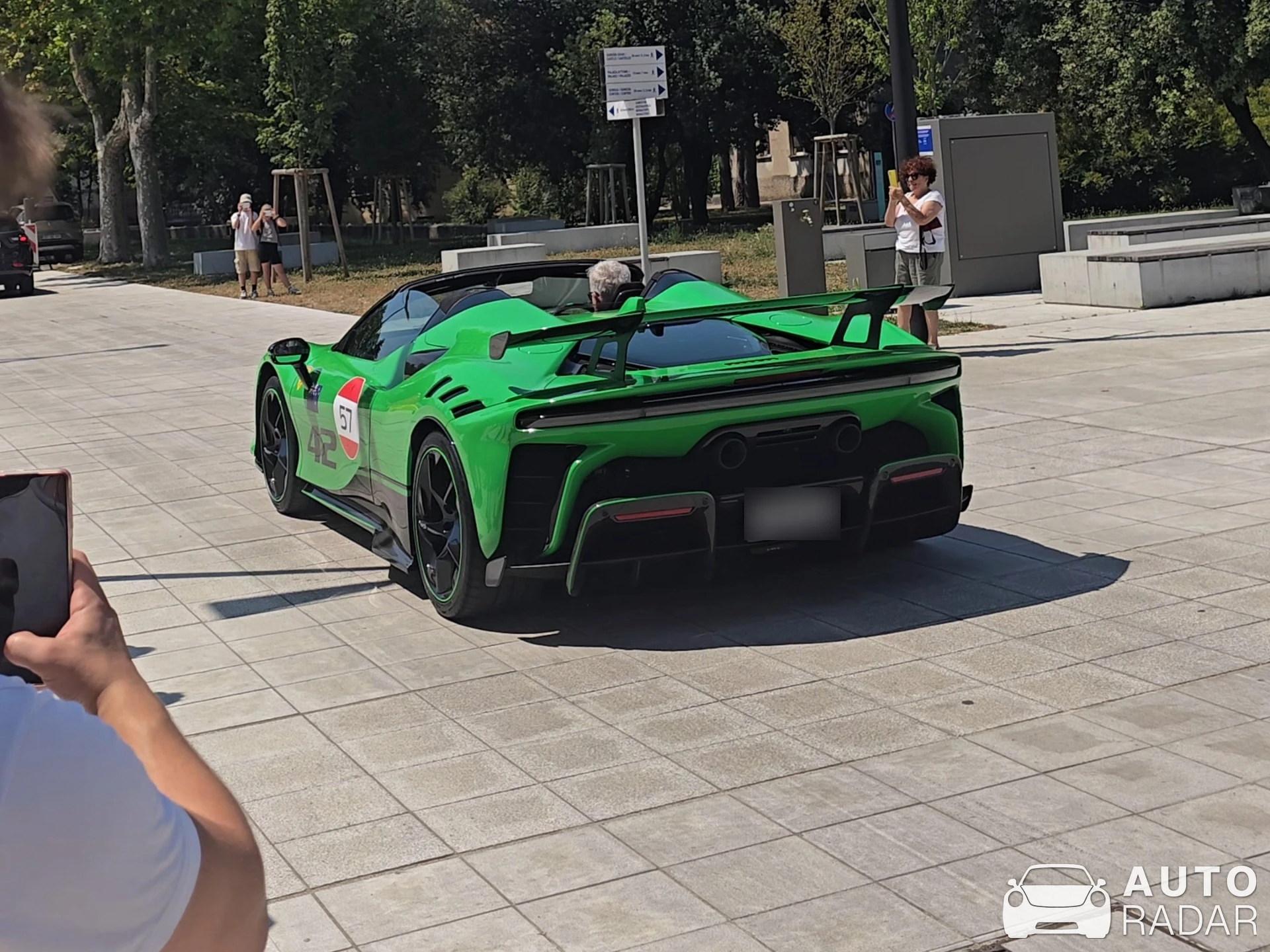 Ferrari SF90 XX Spider spotted in Nova Gorica