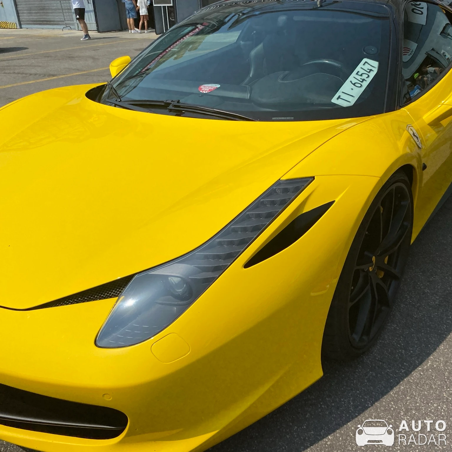 Ferrari 458 Speciale A spotted in Monza