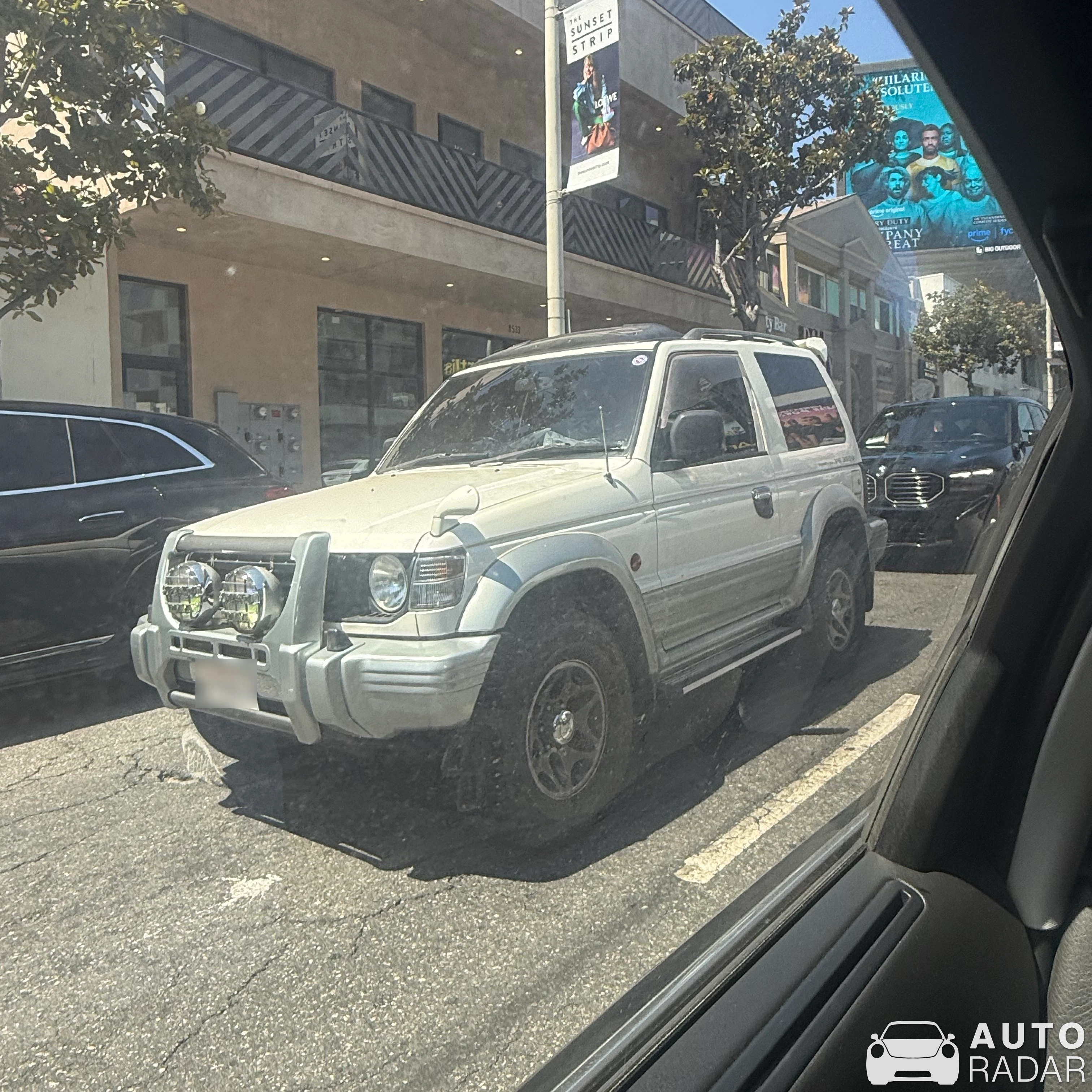 Mitsubishi Pajero spotted in West Hollywood