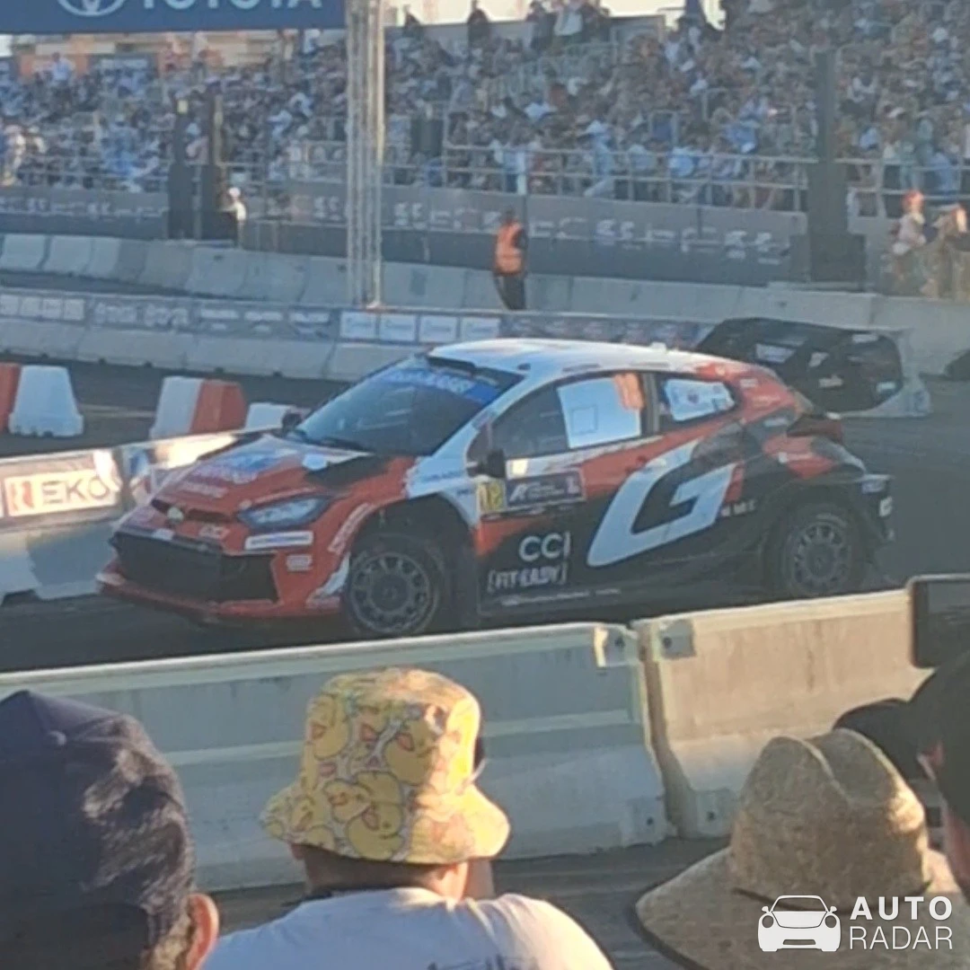 Toyota GR Yaris Rally1 spotted in Elliniko