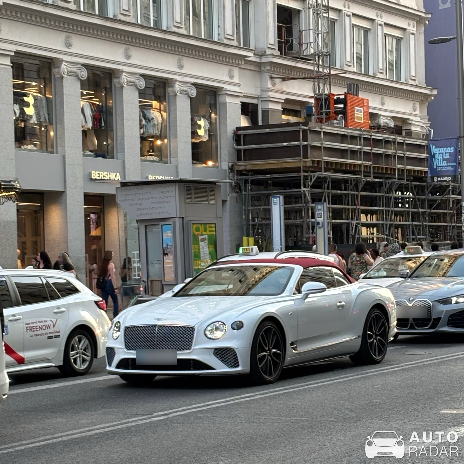 Bentley Continental GTC spotted in Alcorcón