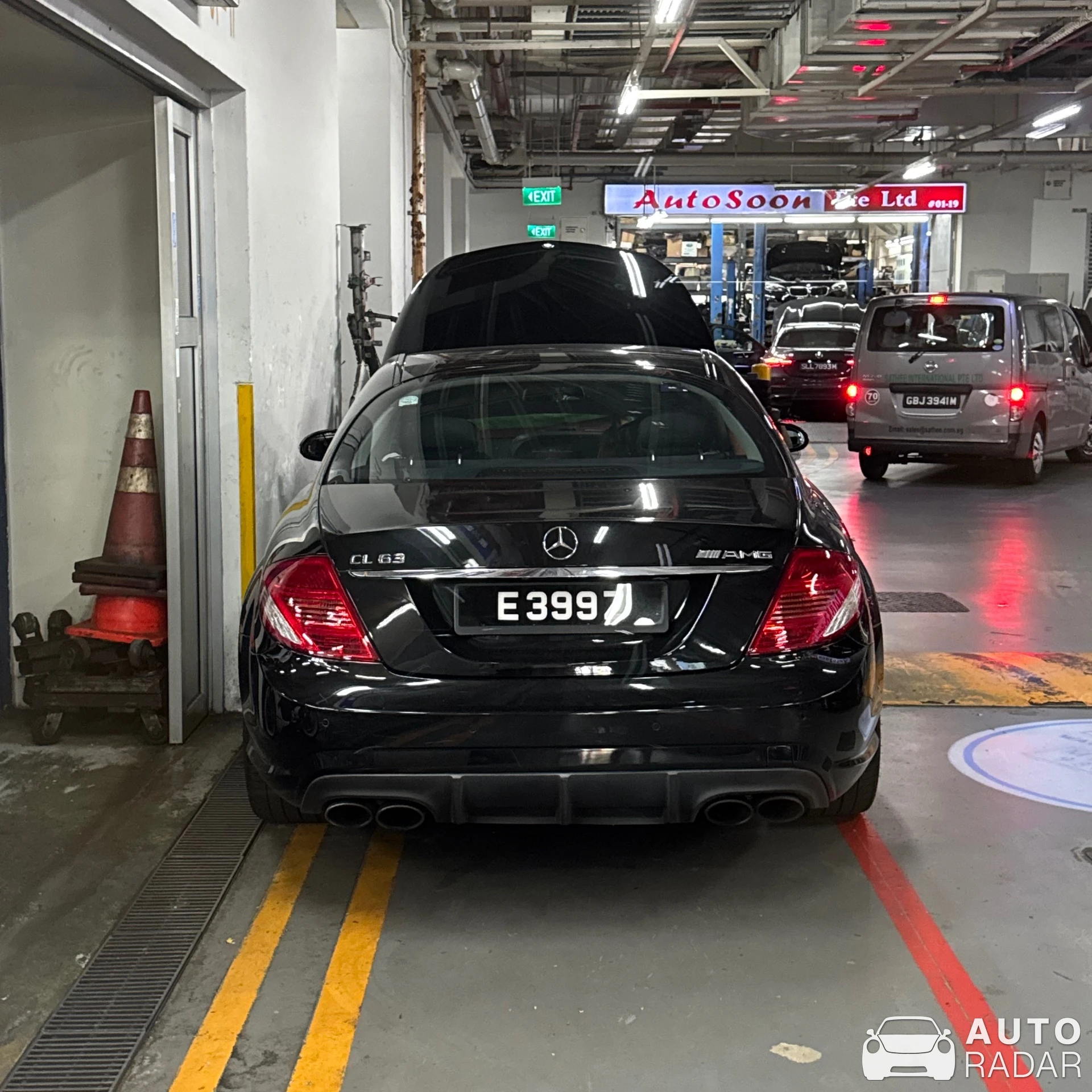 Mercedes-AMG CL 63 C216 spotted in Singapore