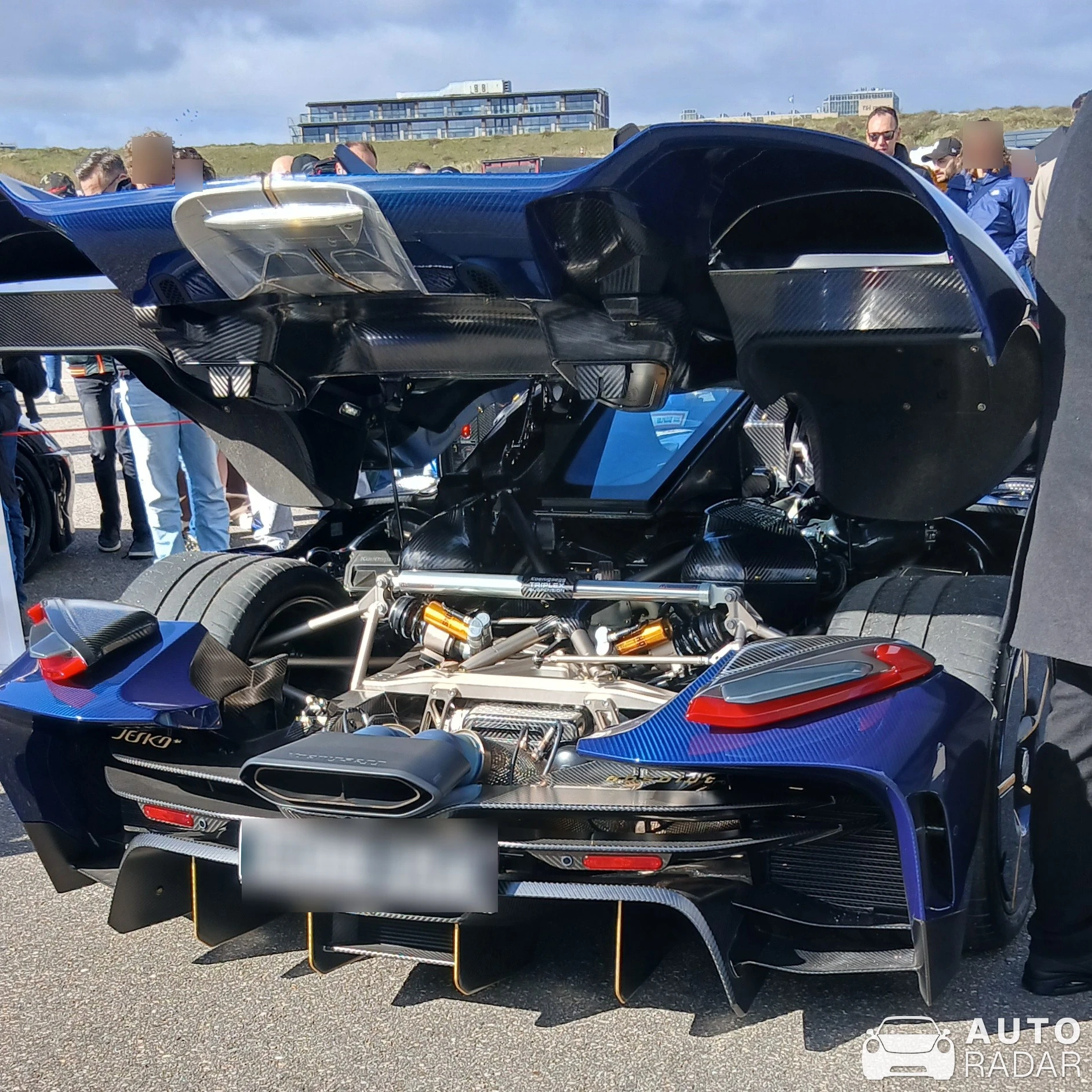 Koenigsegg Jesko Absolut Kronos spotted in Zandvoort