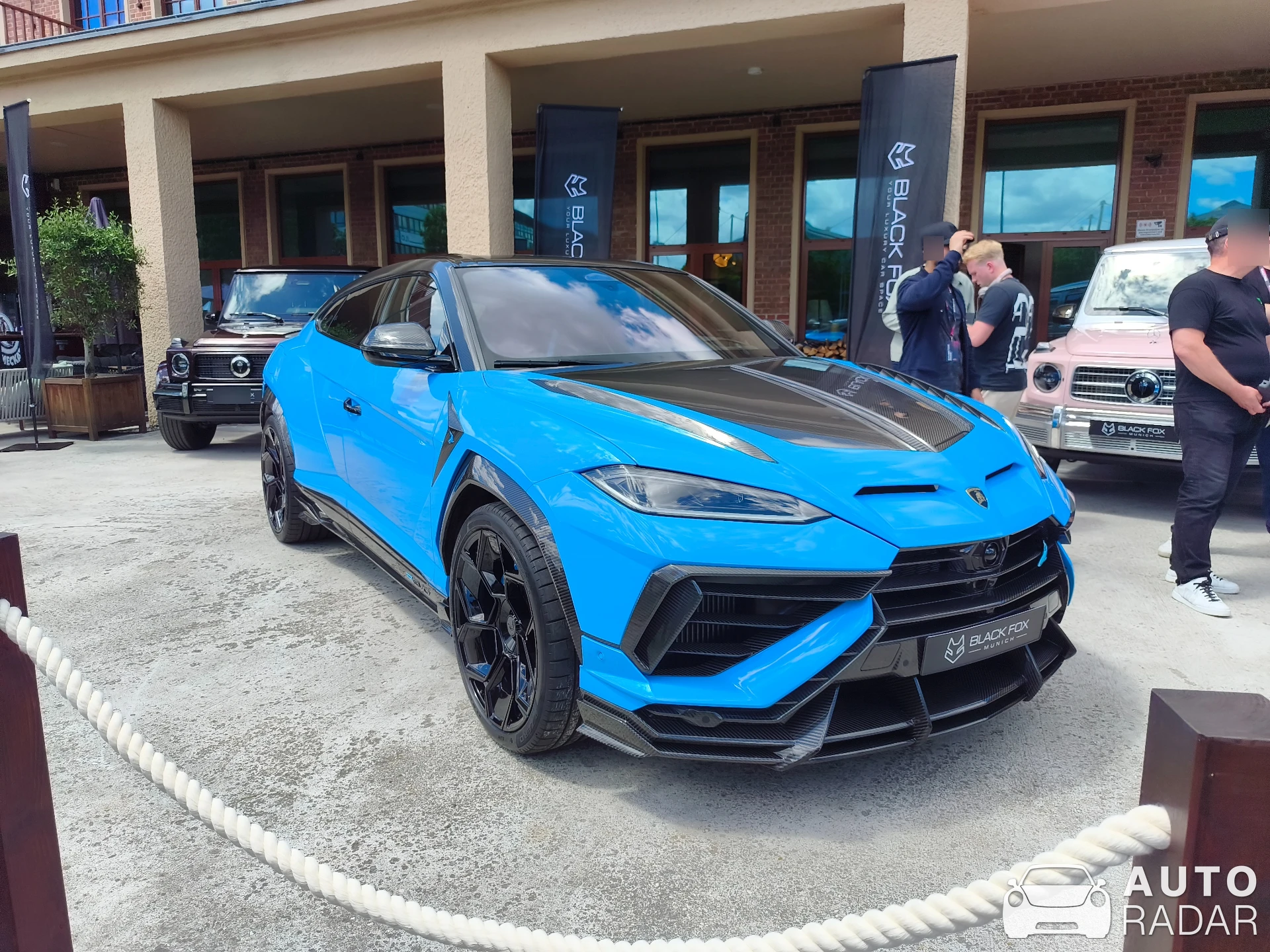 Lamborghini Urus Black Fox  spotted in München