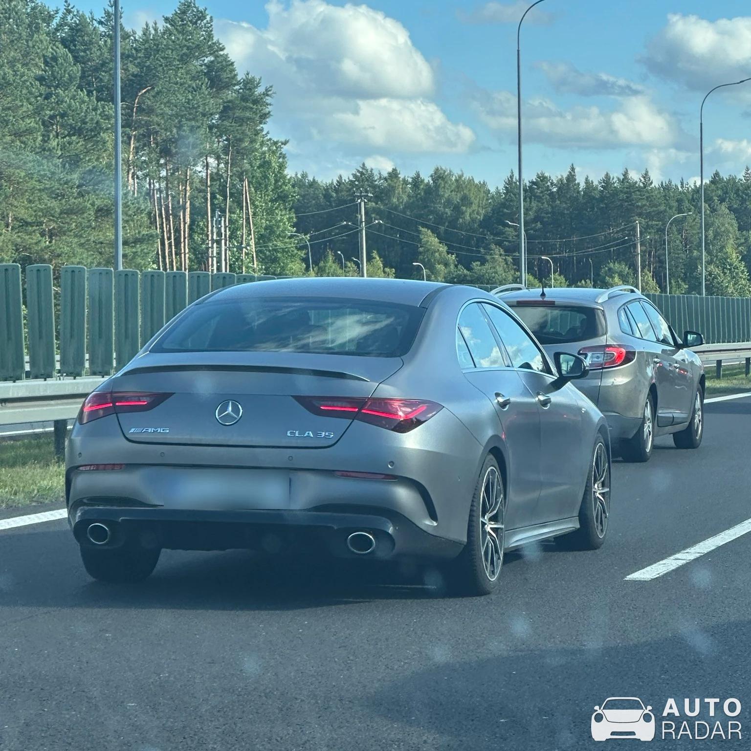 Mercedes-AMG CLA 35 C118 spotted in Nowe