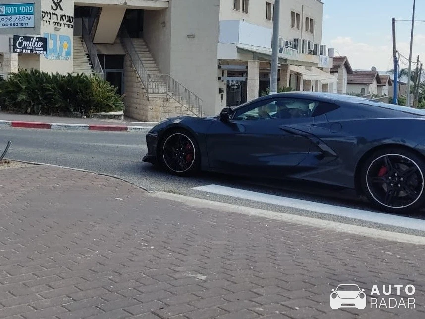 Chevrolet Corvette C8 Stingray spotted in Haifa