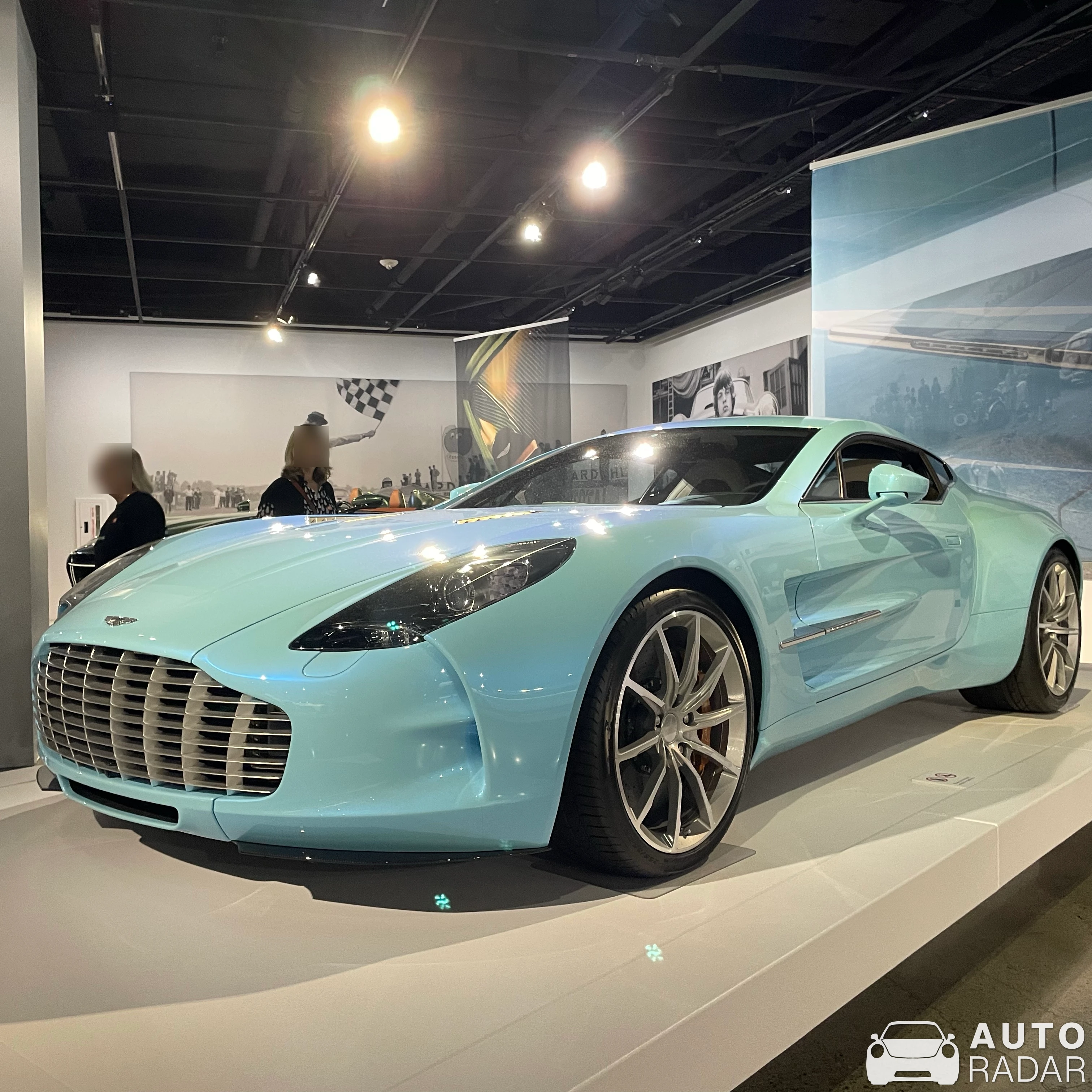 Aston Martin One-77 spotted in Los Angeles