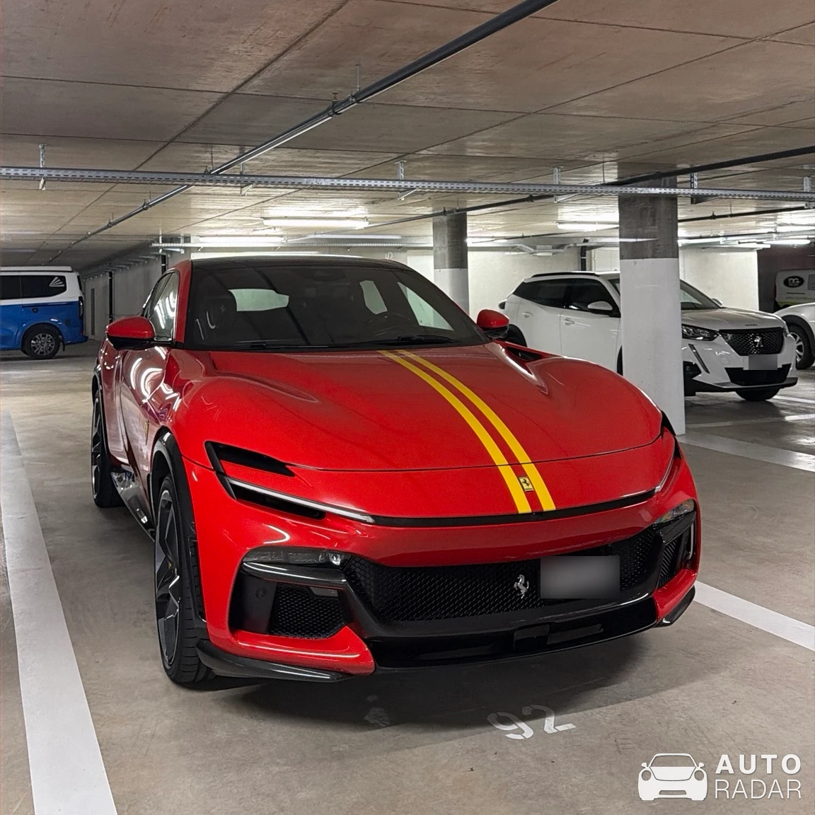 Ferrari Purosangue spotted in Neuchâtel