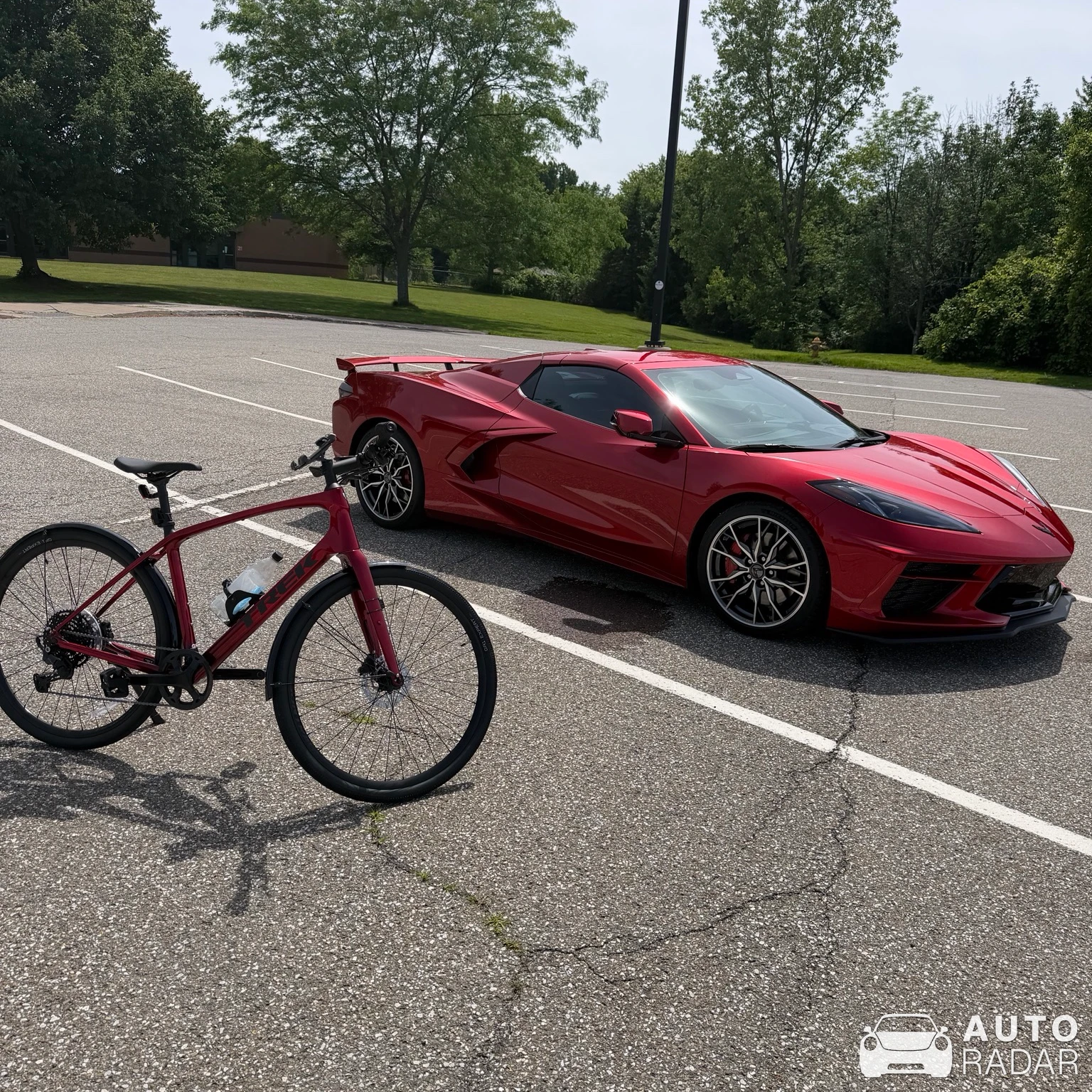 Chevrolet Corvette C8 Stingray spotted in Erie