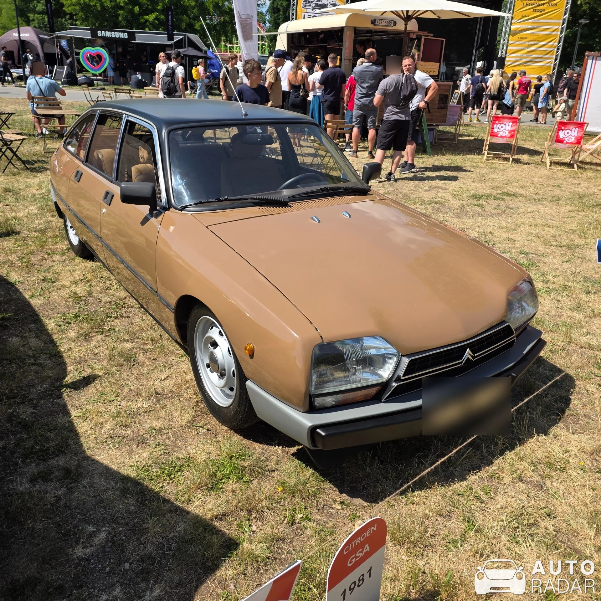 Citroën GS spotted in Praha