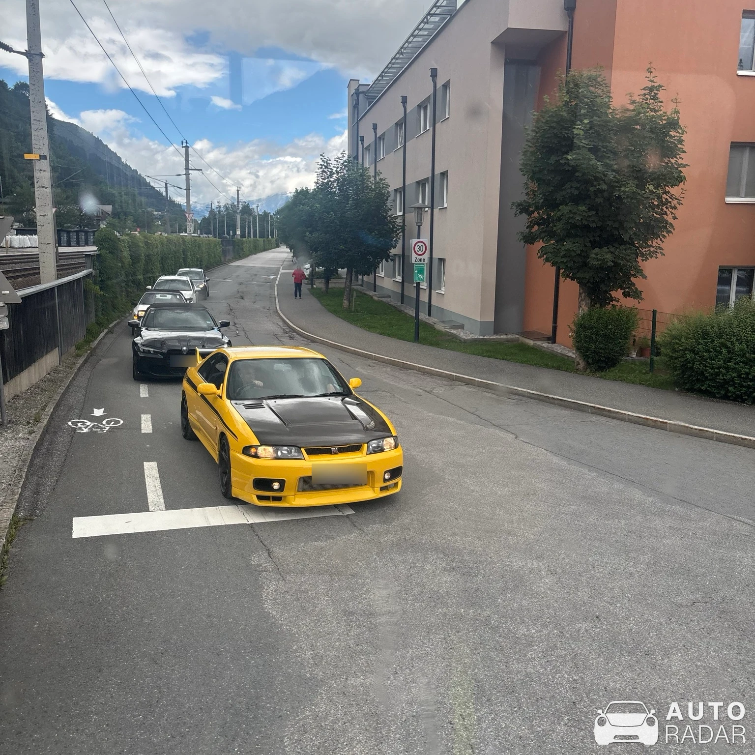 Nissan Skyline R33 spotted in Zell am See