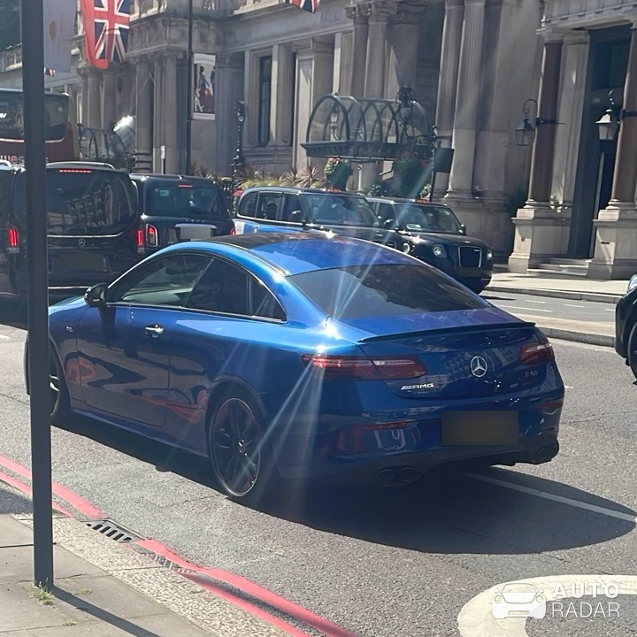 Mercedes-AMG E 53 Coupé spotted in London