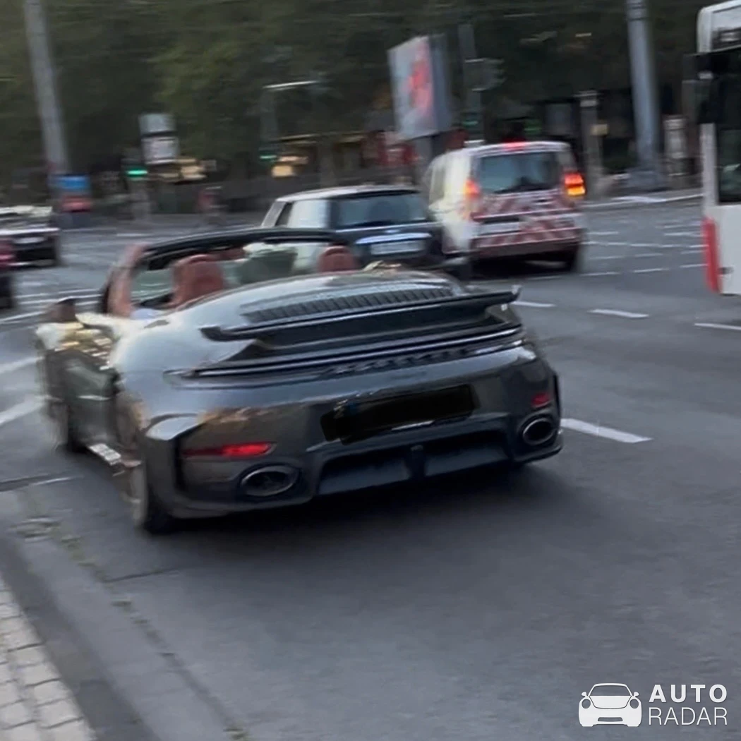 Porsche 992 Turbo S Cabriolet MkI spotted in Köln