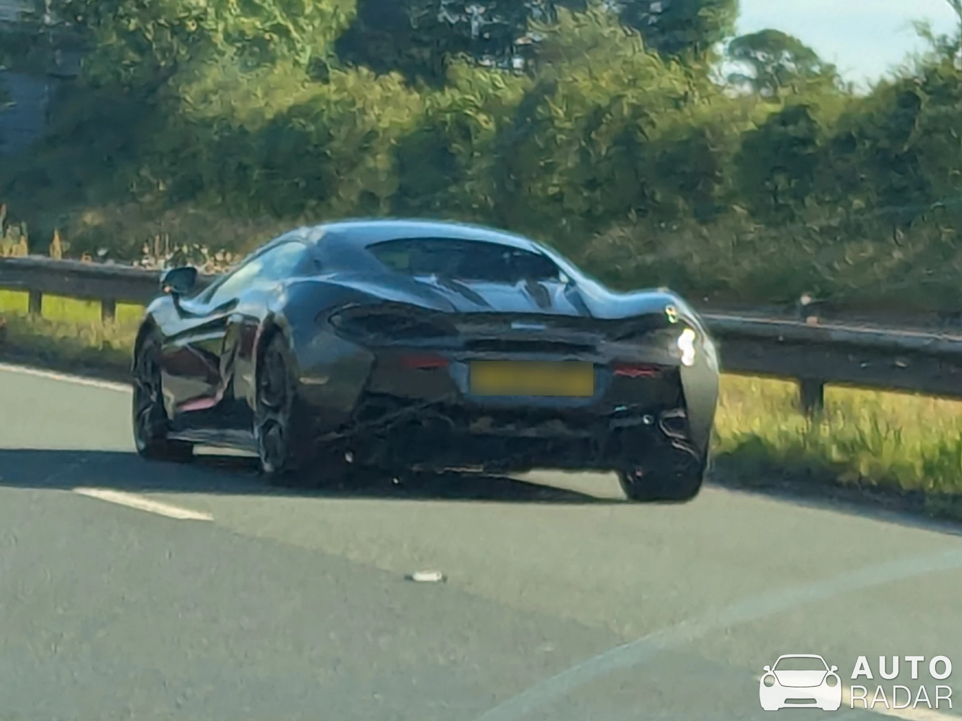 McLaren 570S spotted in Carnforth