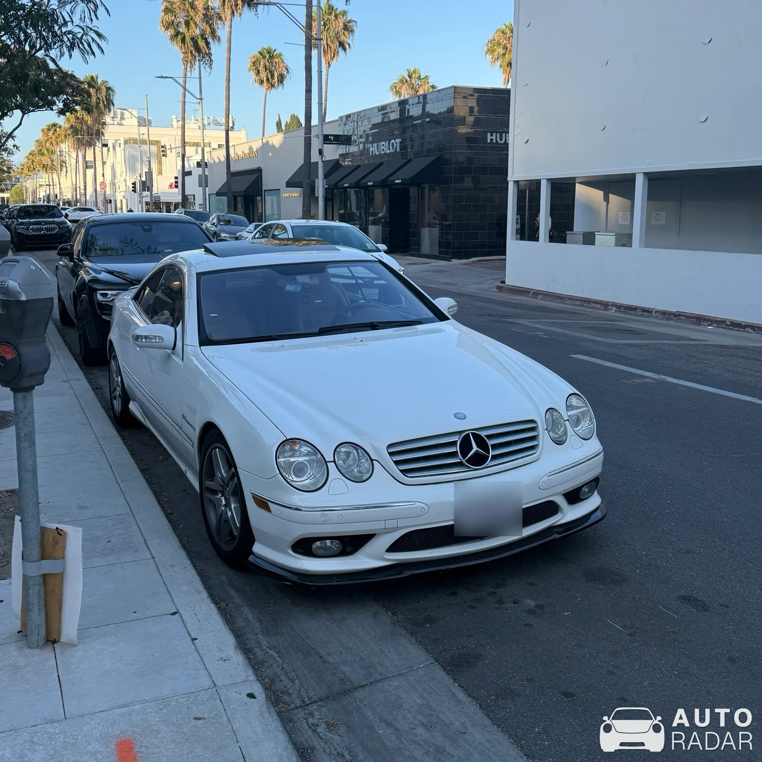 Mercedes-Benz CL-Klasse spotted in Beverly Hills