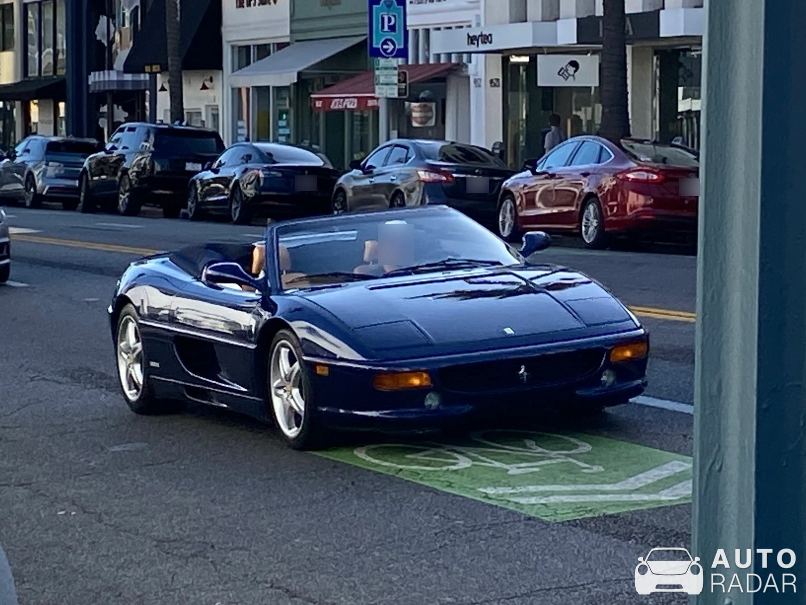 Ferrari F355 Spider spotted in Beverly Hills