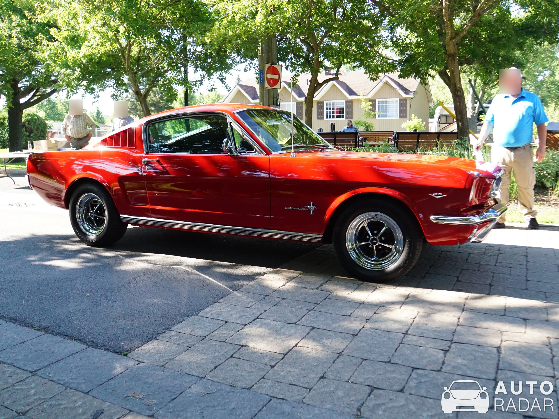 Ford Mustang Fastback Coupé spotted in Chambly