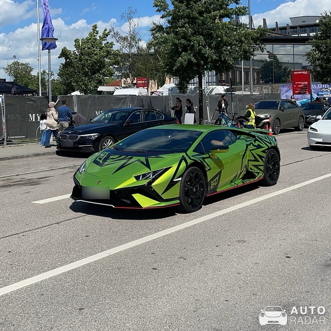 Lamborghini Huracán LP640-2 Tecnica 60th Anniversary Edition spotted in München