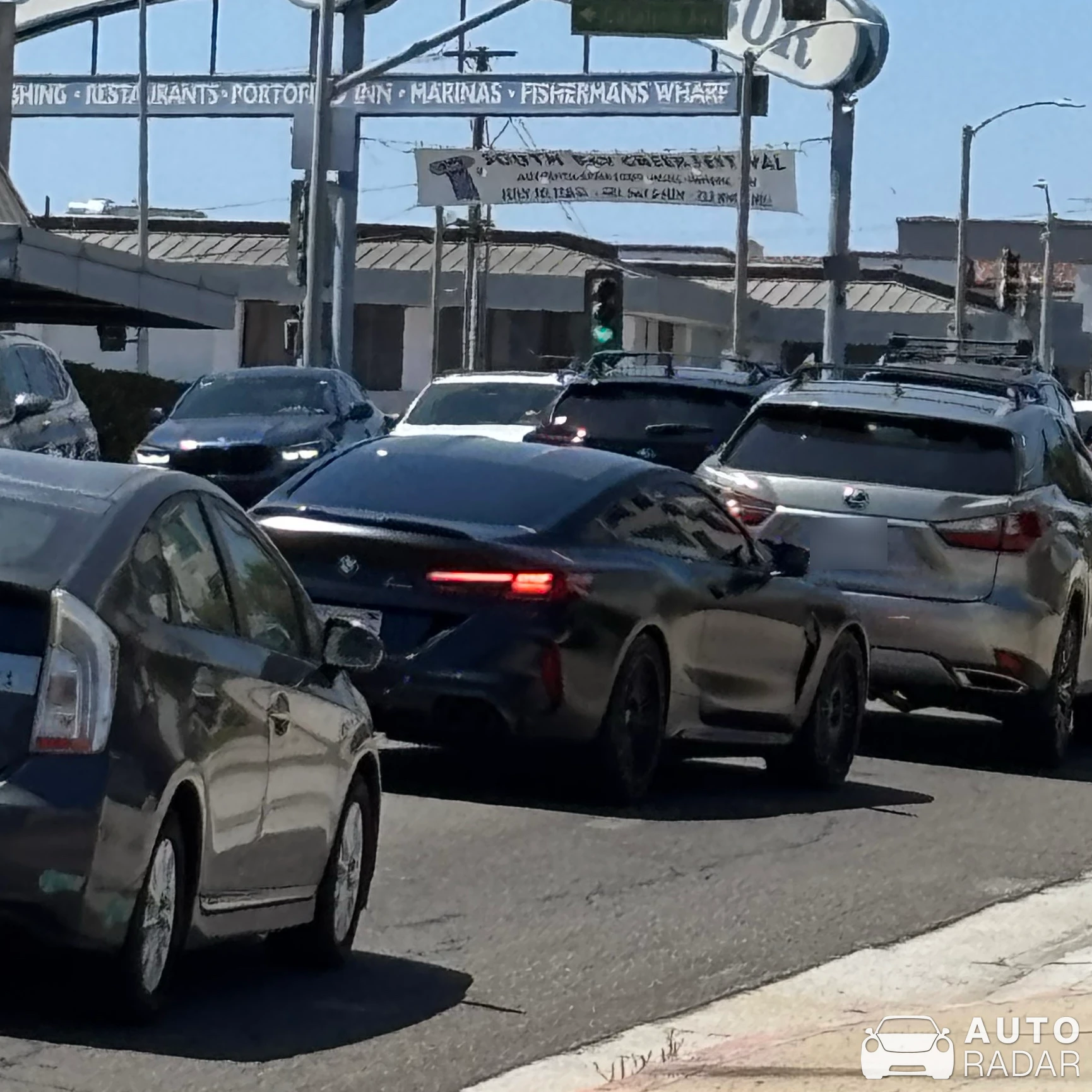 BMW M8 F93 Gran Coupé Competition spotted in Redondo Beach