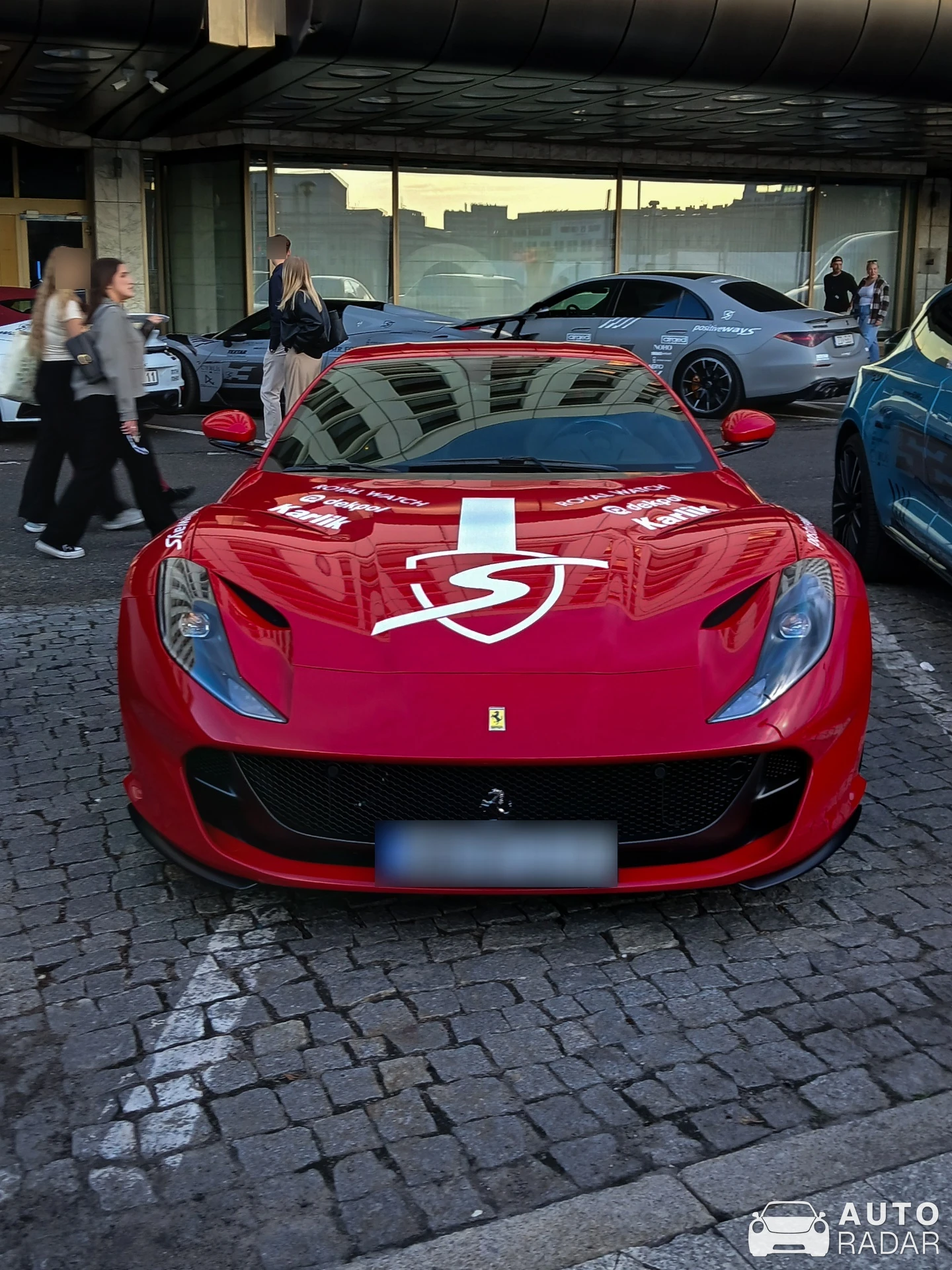 Ferrari 812 Competizione spotted in Warszawa