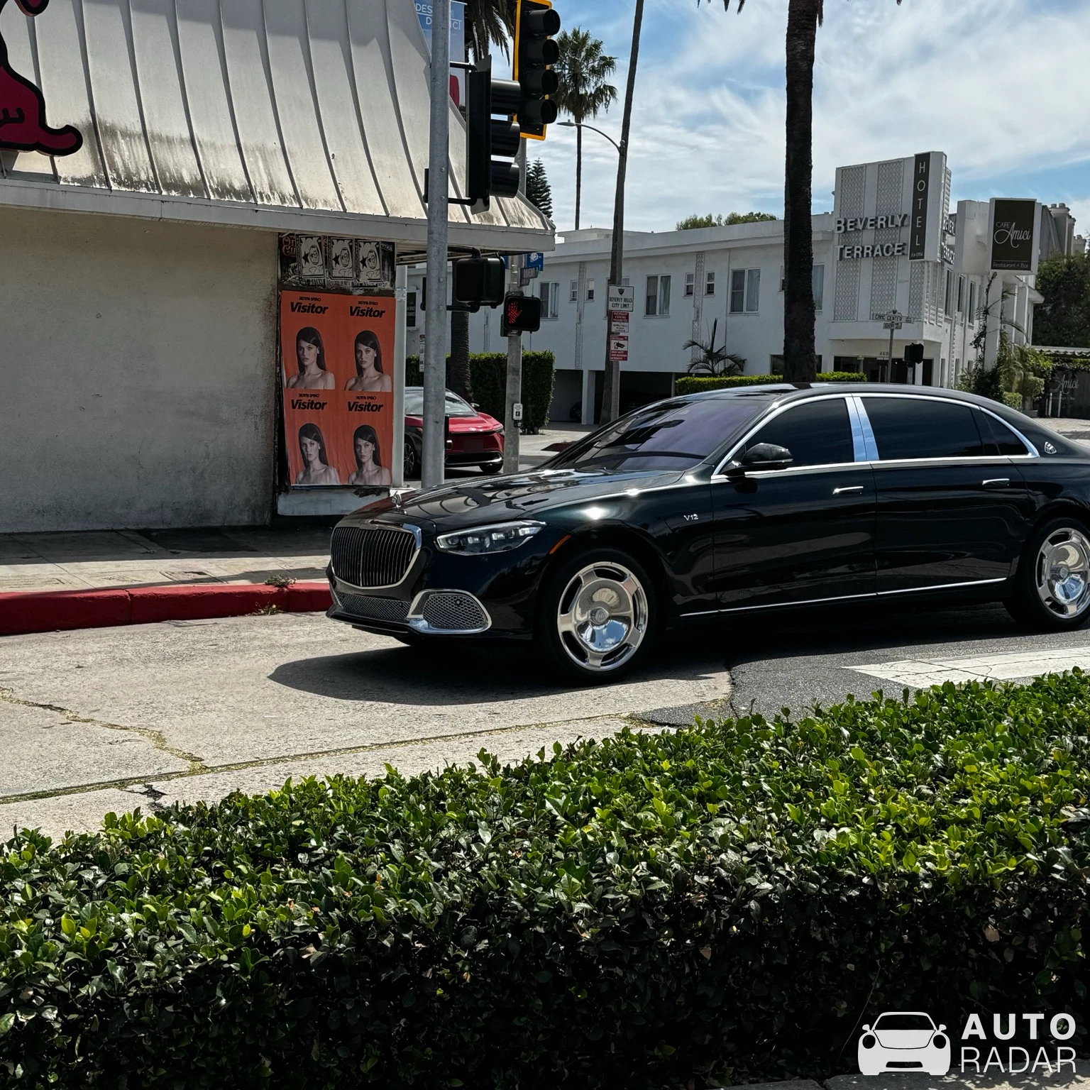 Mercedes-Maybach S 680 spotted in West Hollywood