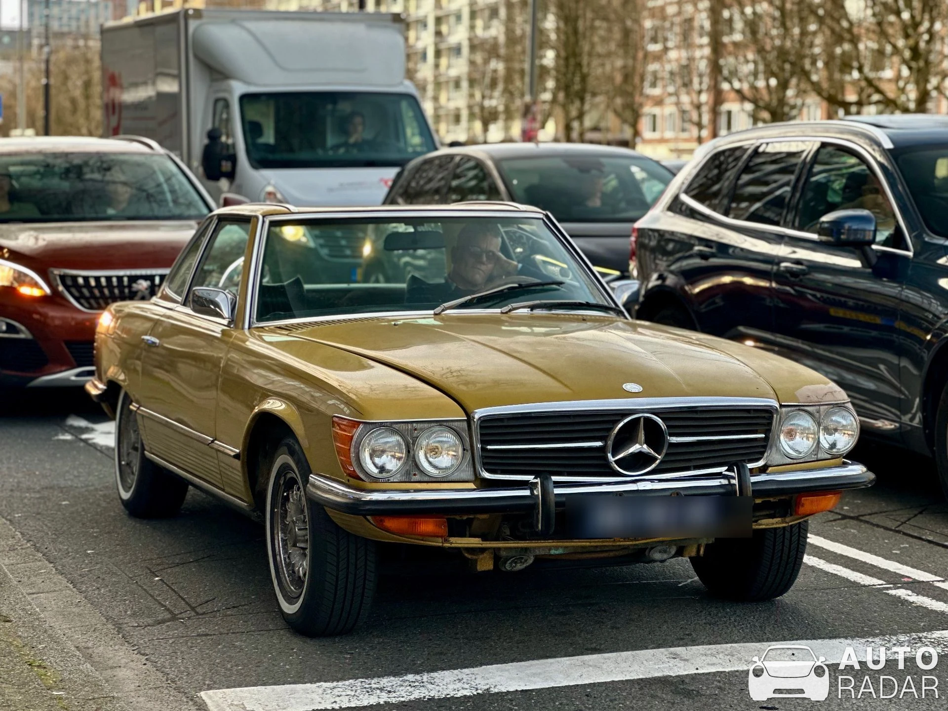 Mercedes-Benz 300 SL C107 spotted in Rotterdam