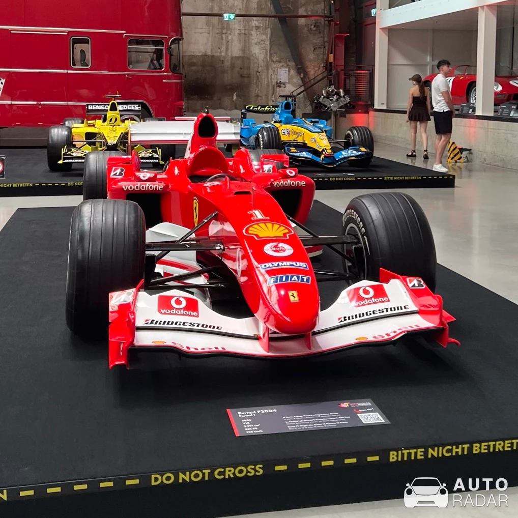 Ferrari F2004 spotted in Dietzhölztal