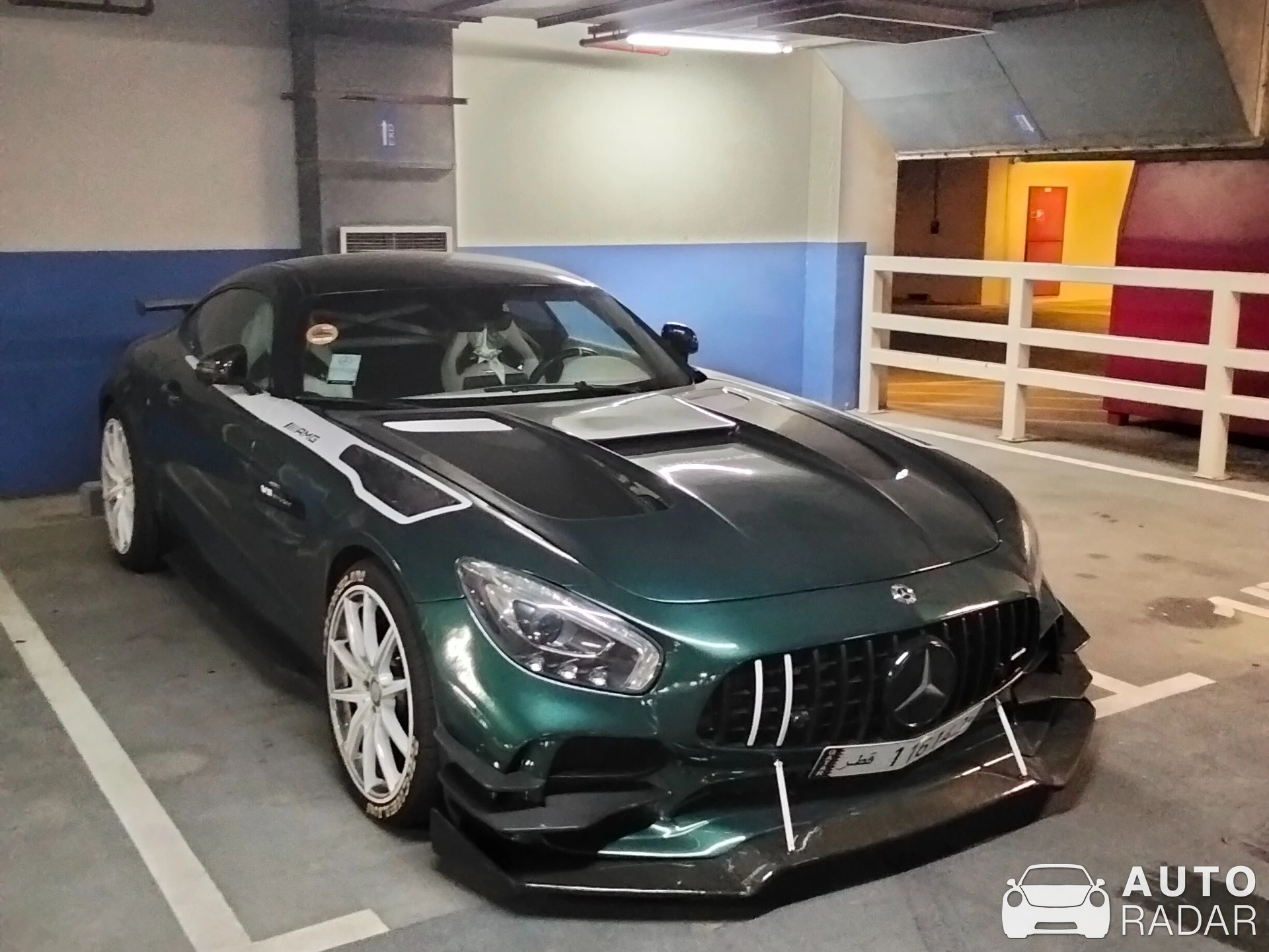 Mercedes-AMG GT R C190 Tikt Performance spotted in Doha