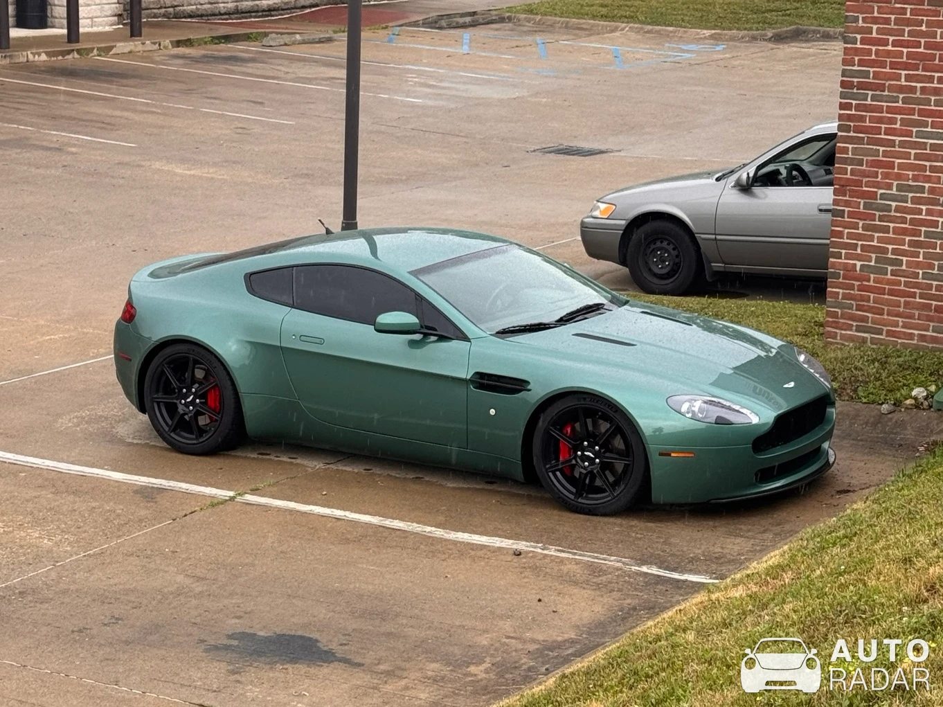 Aston Martin V8 Vantage spotted in Sunbury