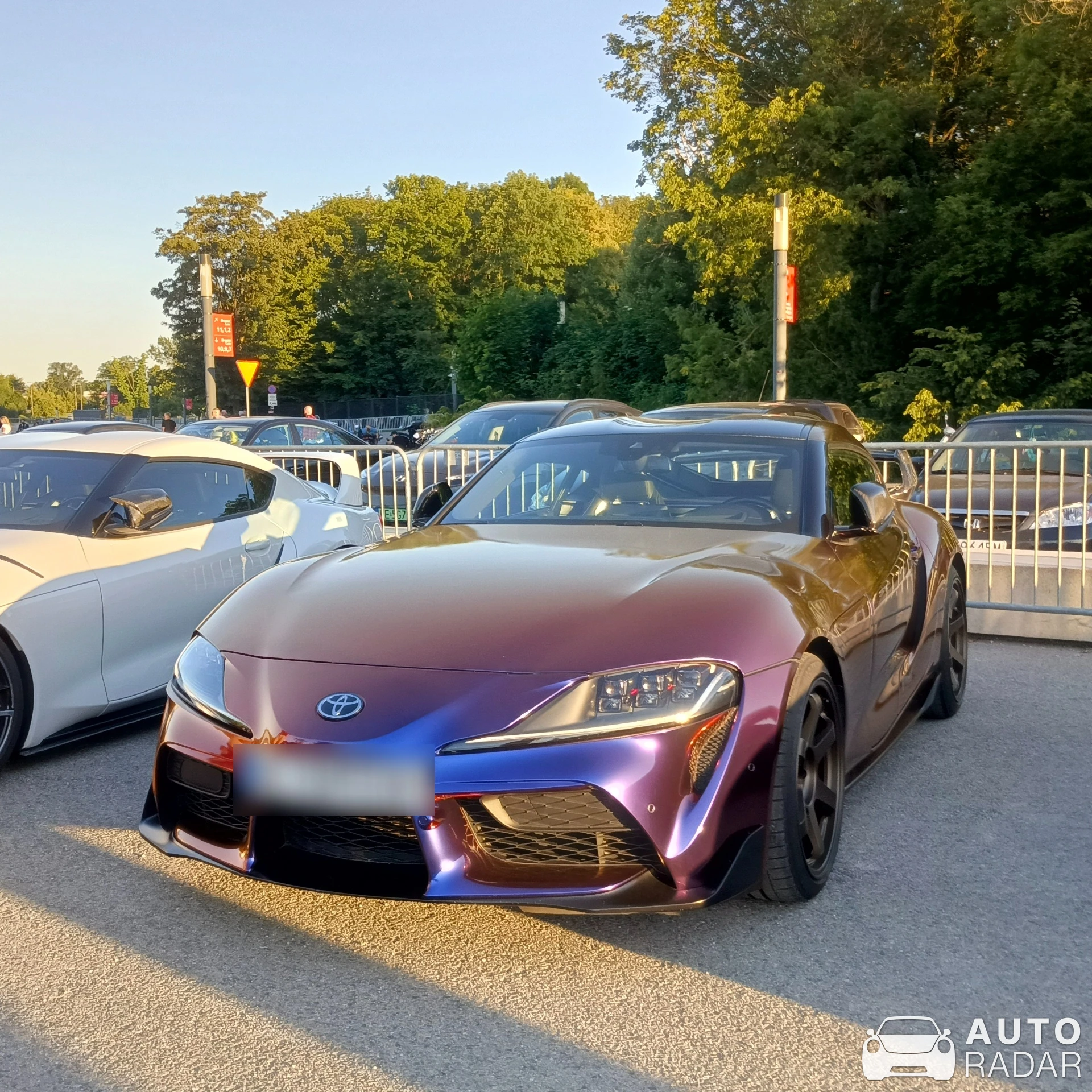 Toyota GR Supra A90 spotted in Warsaw