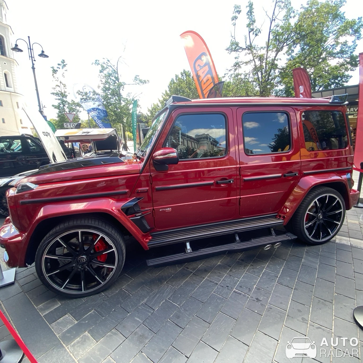 Mercedes-AMG Brabus G 800 Adventure W463 2018 spotted in Vilnius