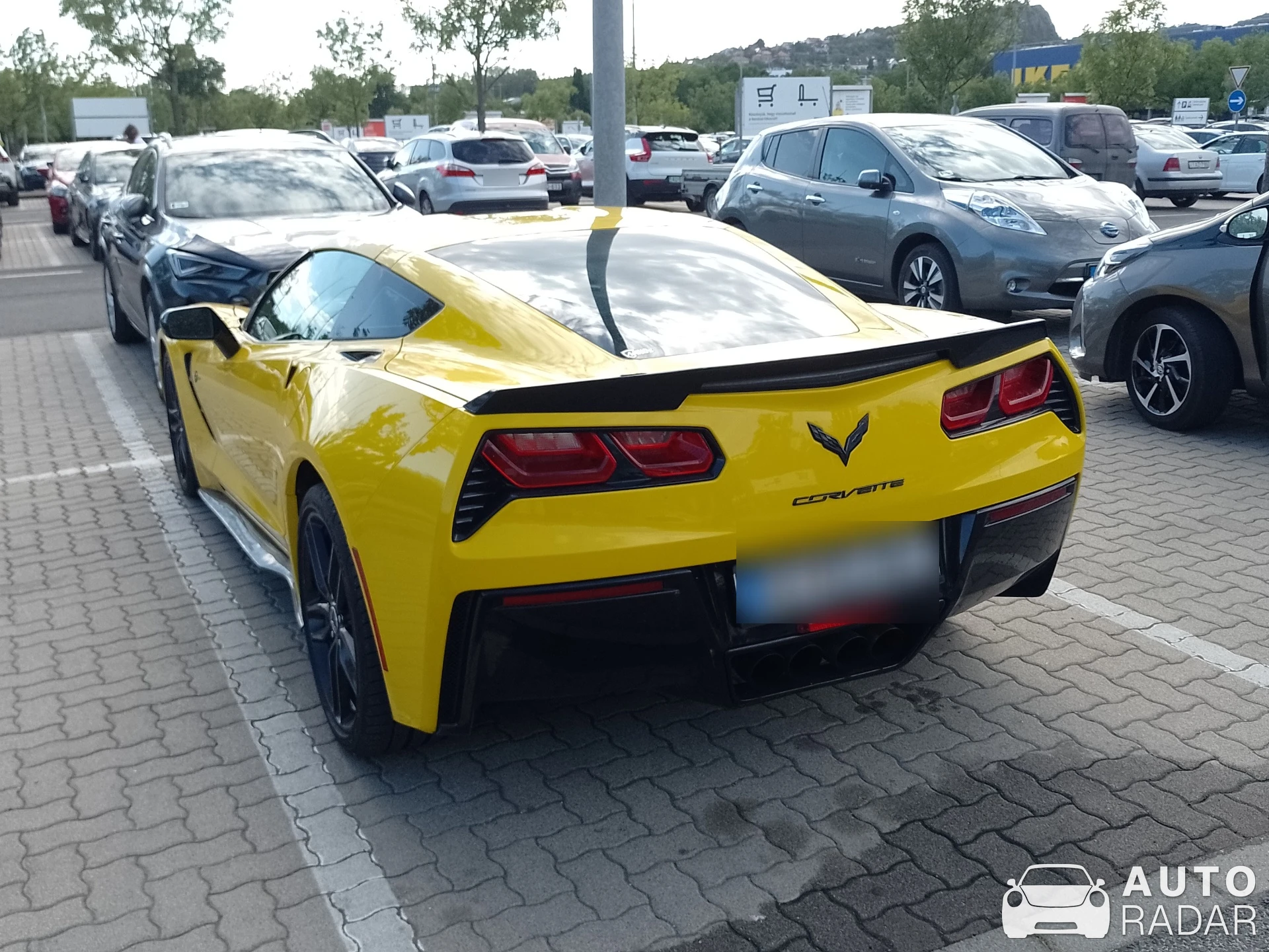 Chevrolet Corvette C7 Stingray spotted in Budaörs