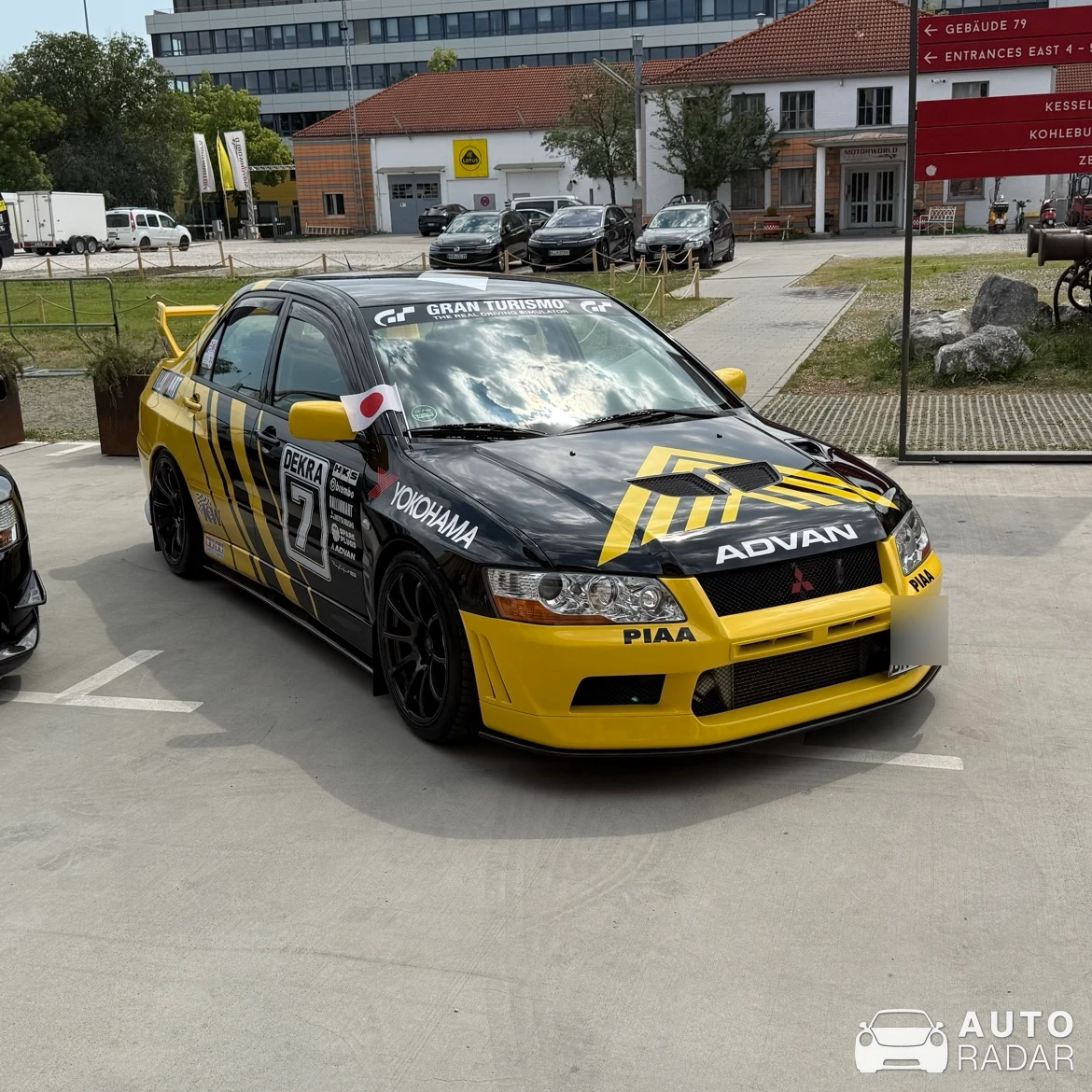 Mitsubishi Lancer Evolution IX spotted in München