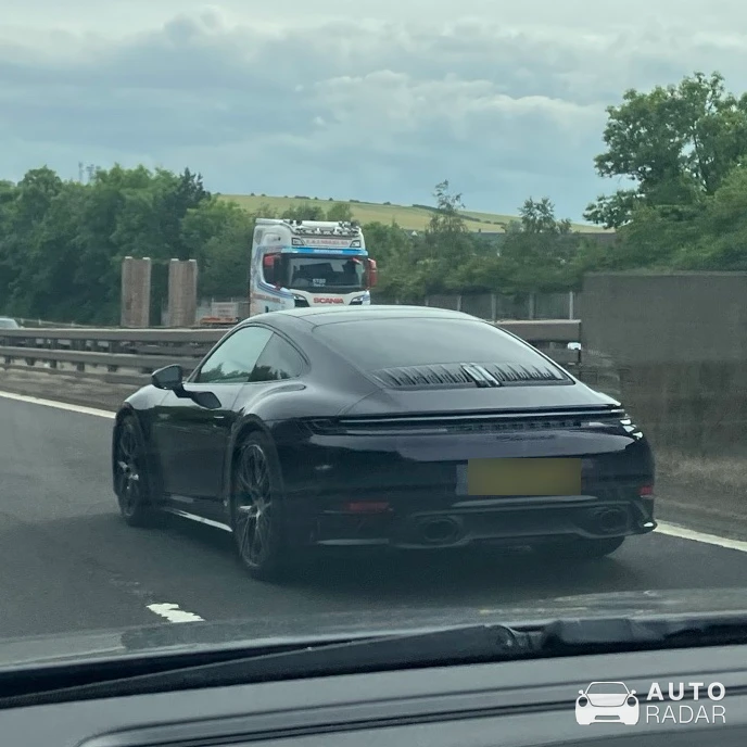 Porsche 992 Carrera MkI spotted in Livingston