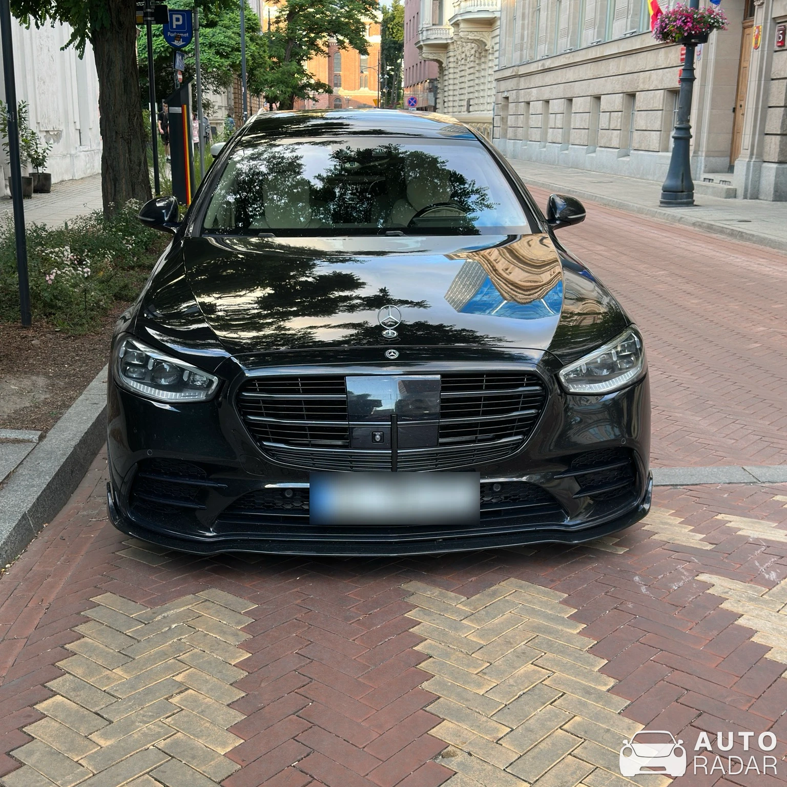 Mercedes-Benz S-Klasse spotted in Łódź