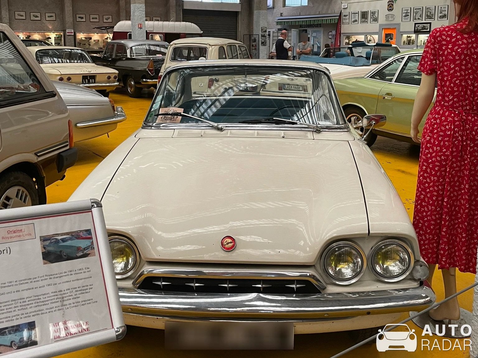 Ford Consul spotted in Bois-de-Haye