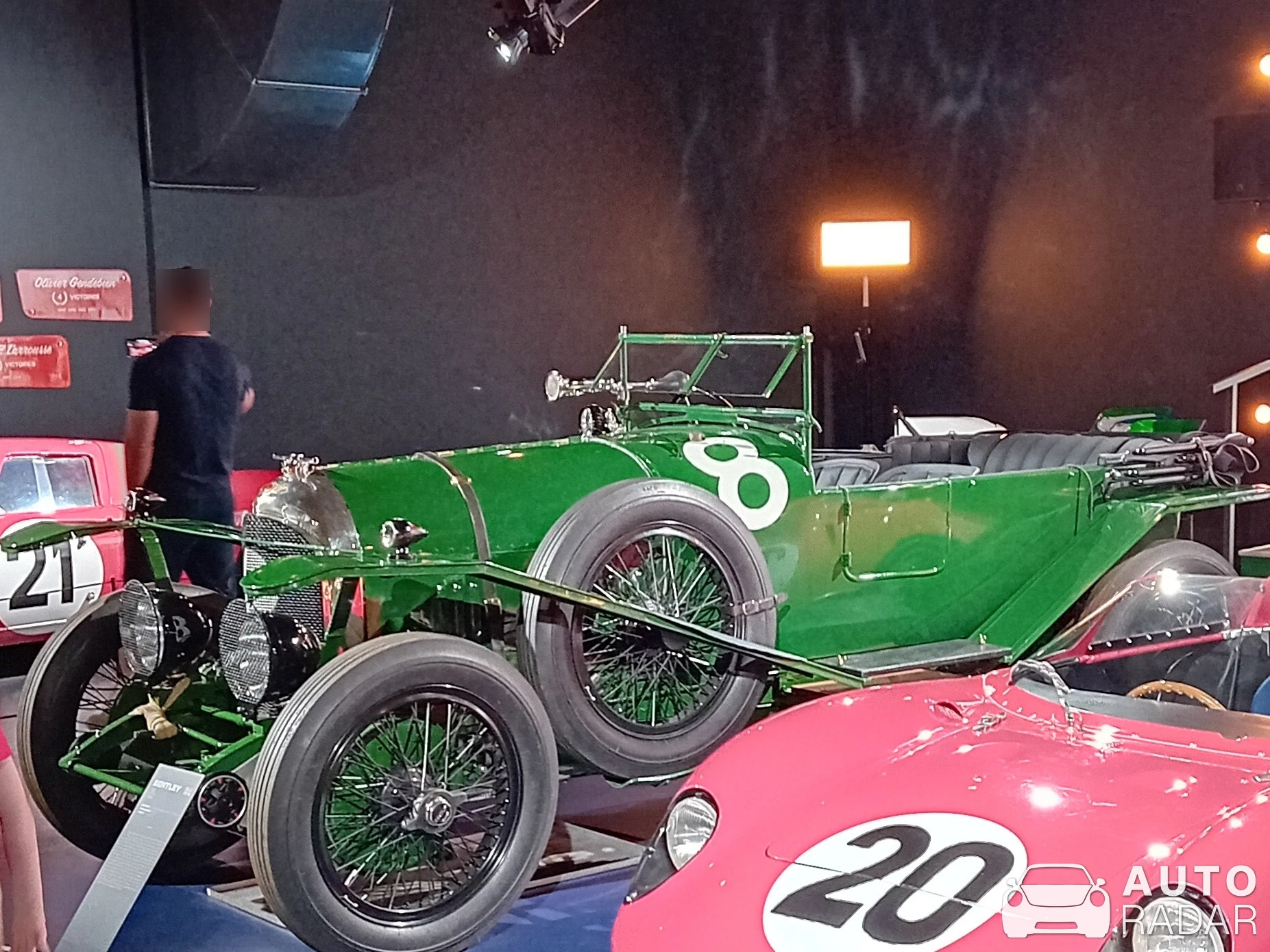 Bentley 3 Litre spotted in Le Mans