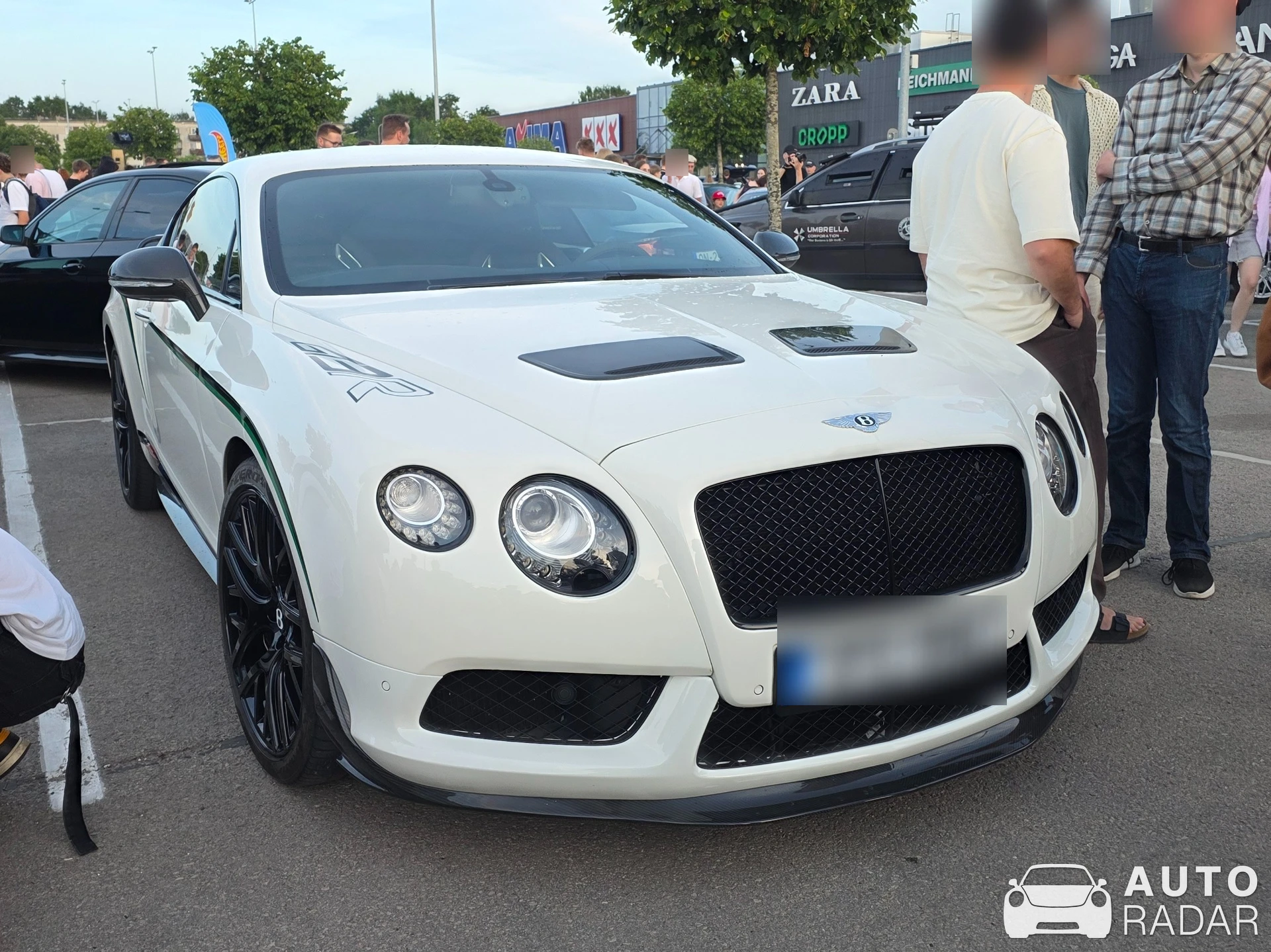 Bentley Continental GT3-R spotted in Riga