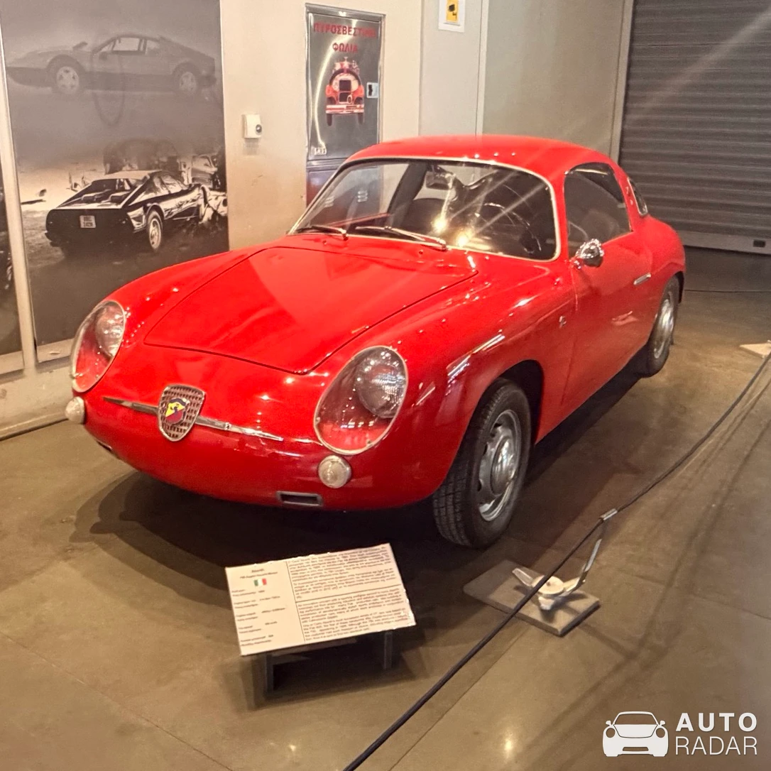 Abarth 750 spotted in Athens