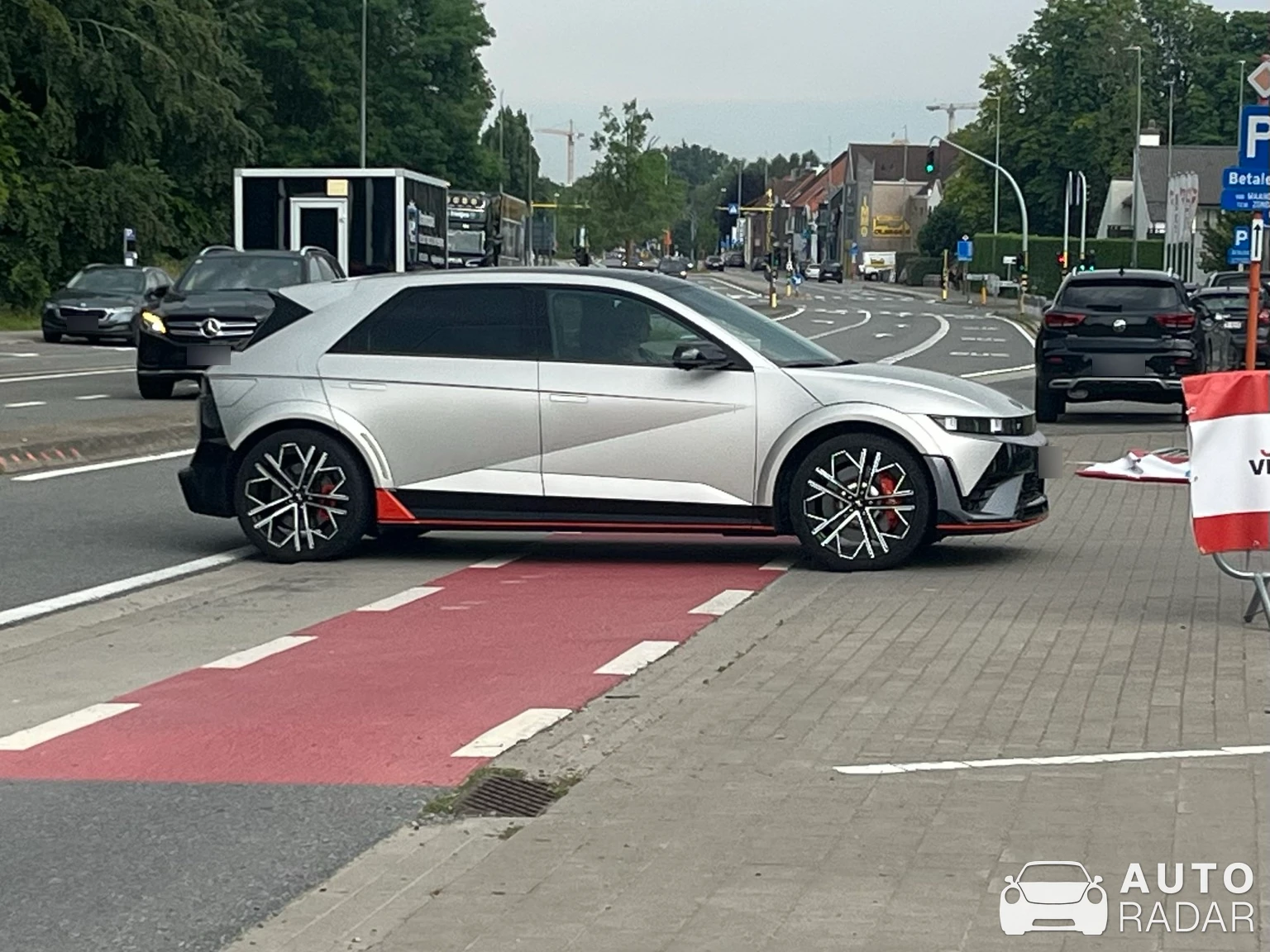Hyundai Ioniq 5 N spotted in Kortrijk