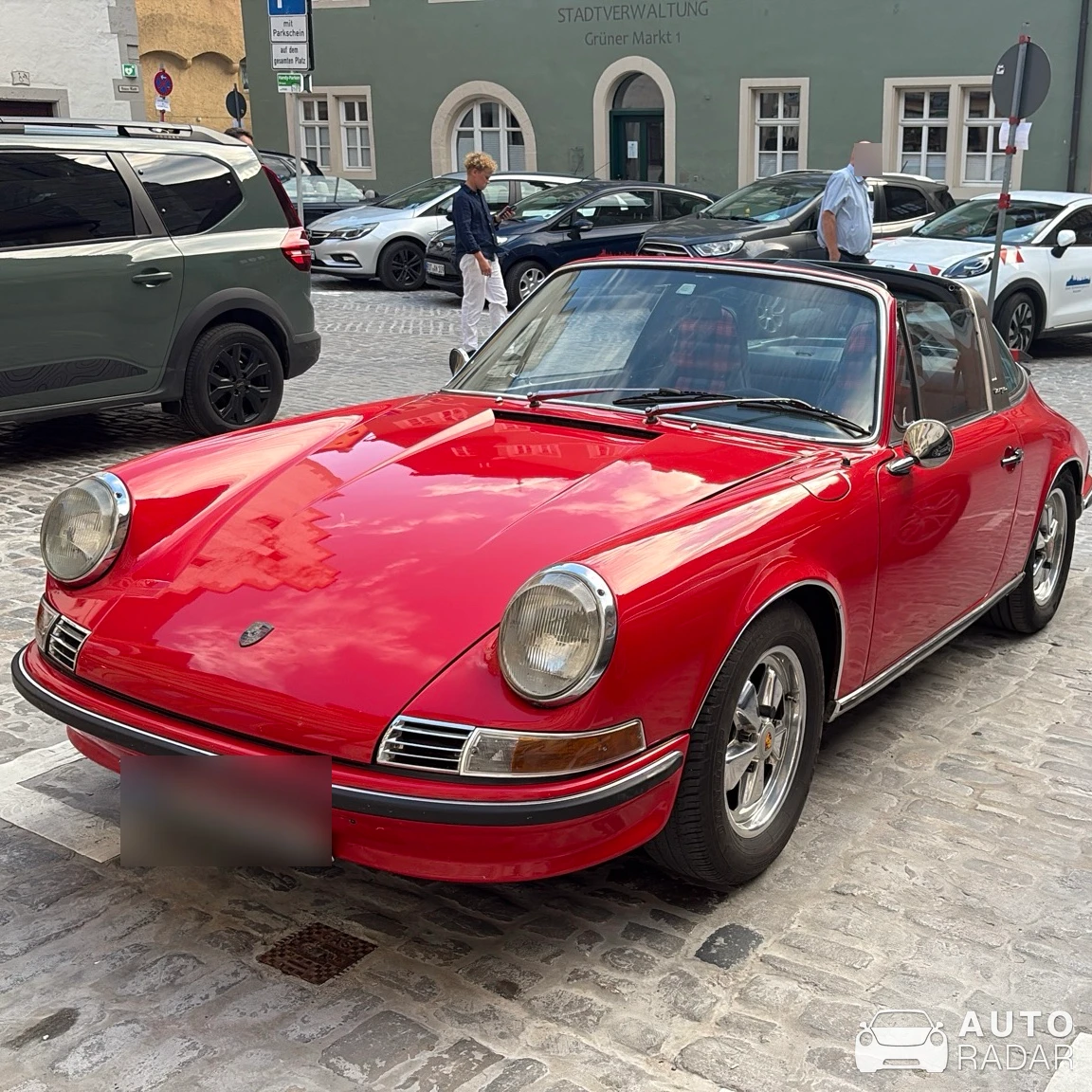 Porsche 911 Targa spotted in Rothenburg ob der Tauber