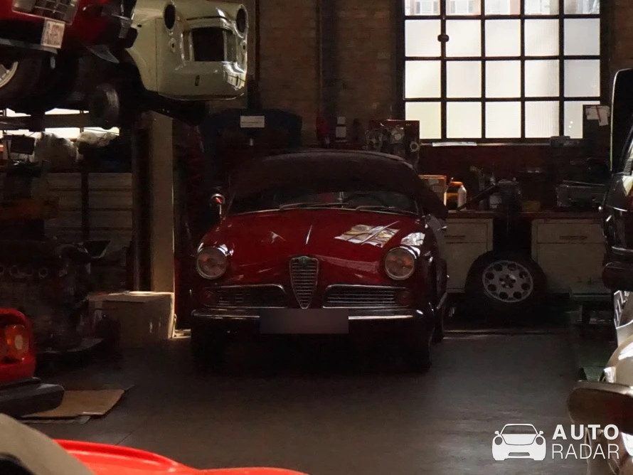 Alfa Romeo Giulietta Sprint 1600 spotted in Berliini