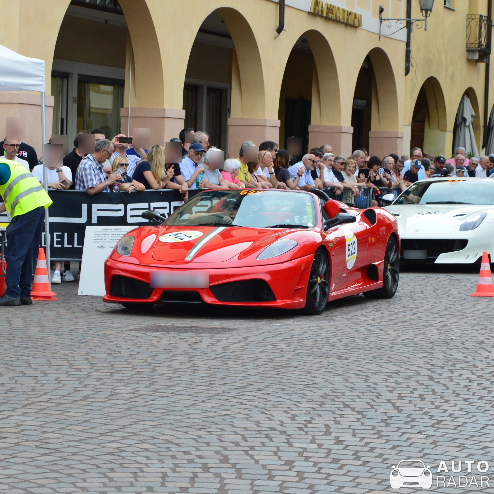 Ferrari Scuderia Spider 16M spotted in Cittadella