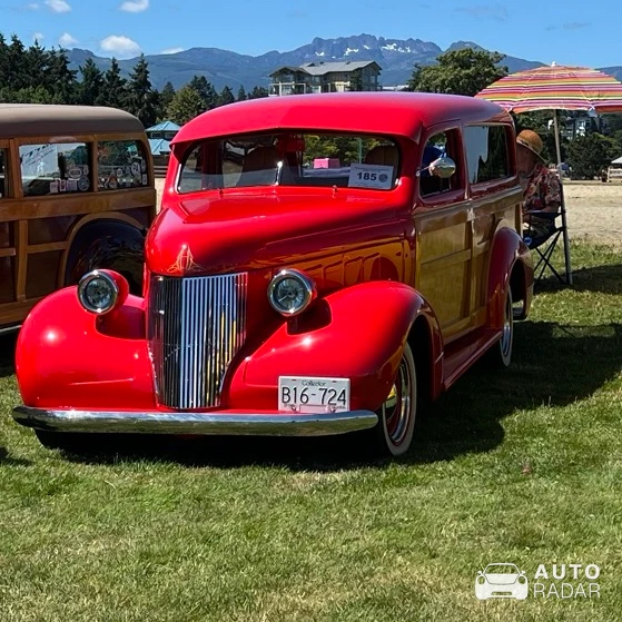 Ford Deluxe Woody Wagon spotted in Errington