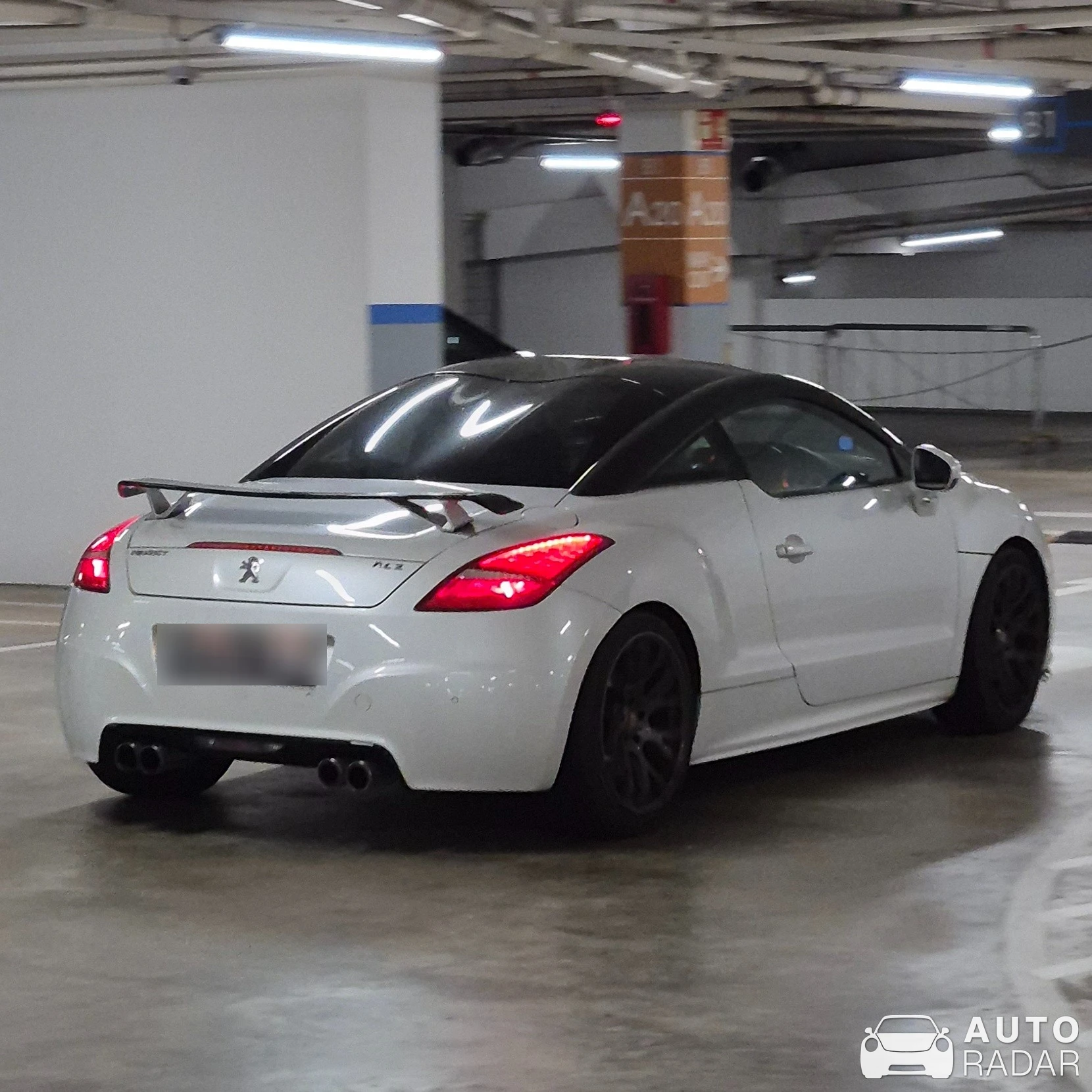 Peugeot RCZ spotted in Singapore