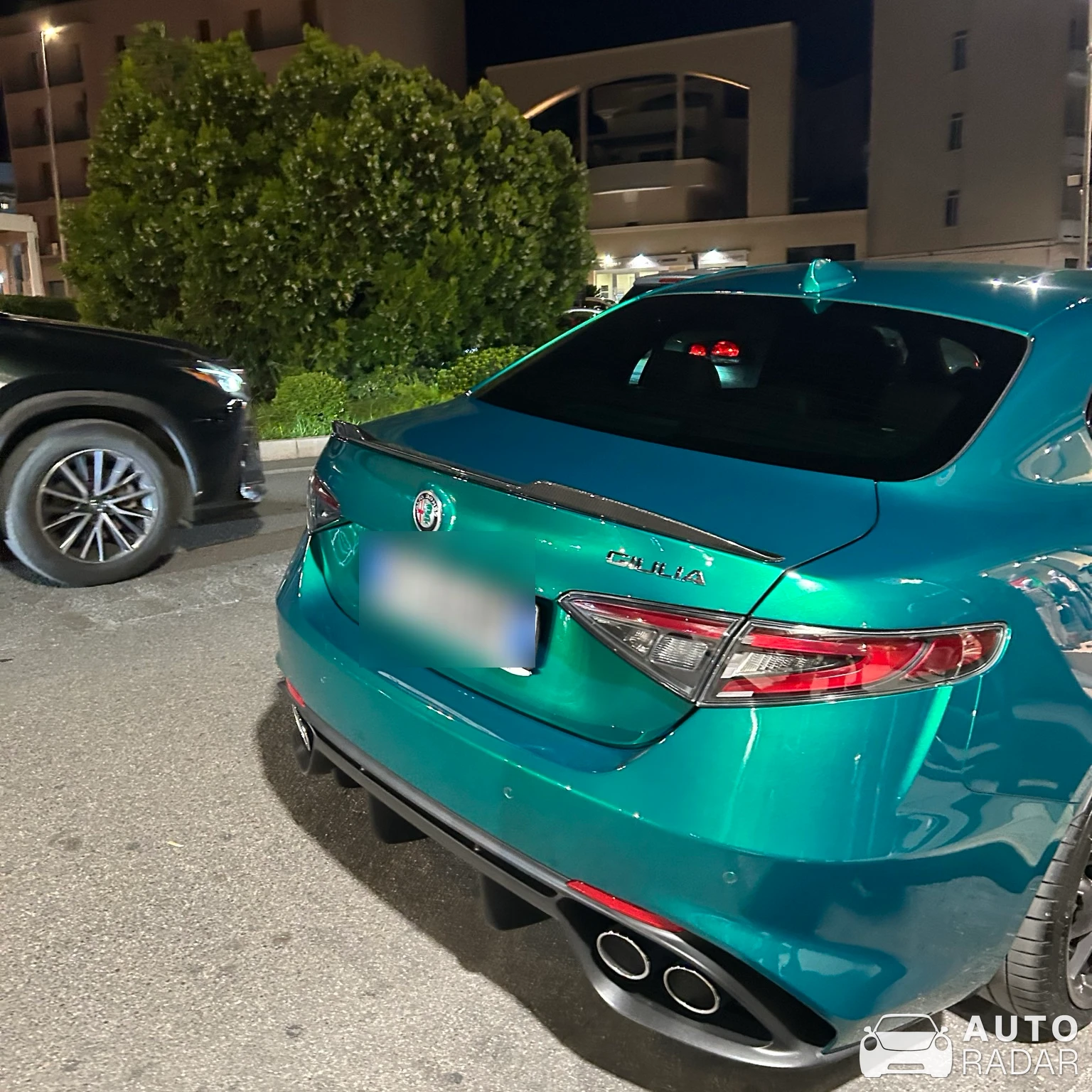 Alfa Romeo Giulia Quadrifoglio spotted in Matera